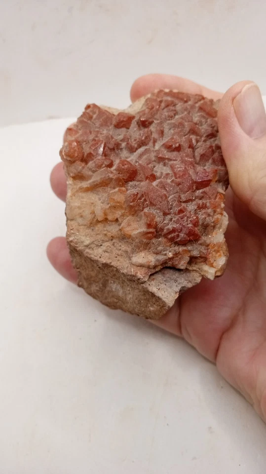 Red & Clear Quartz Crystals