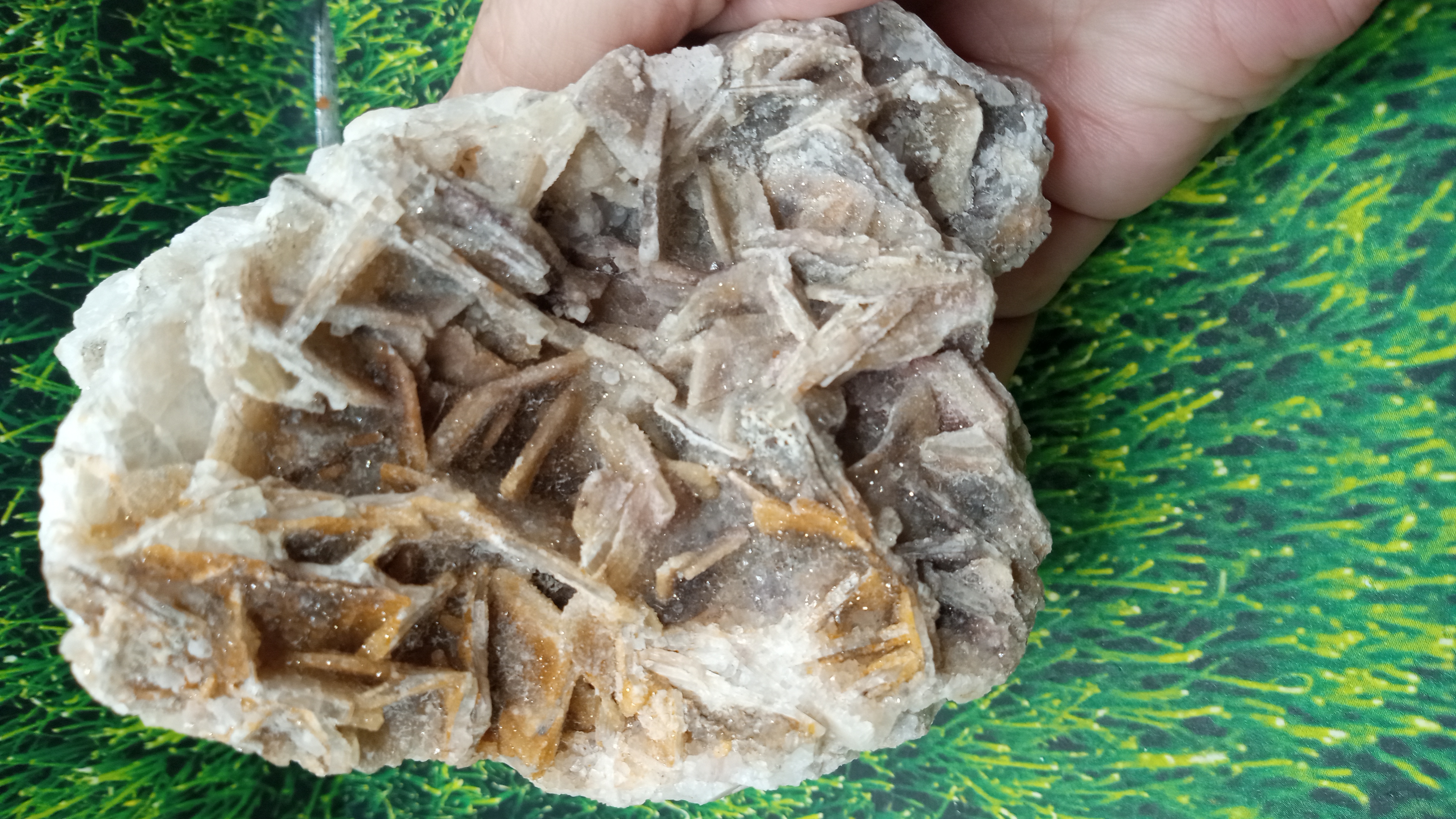 Barite / Calcite Mineral Specimen - Colorado ~ 