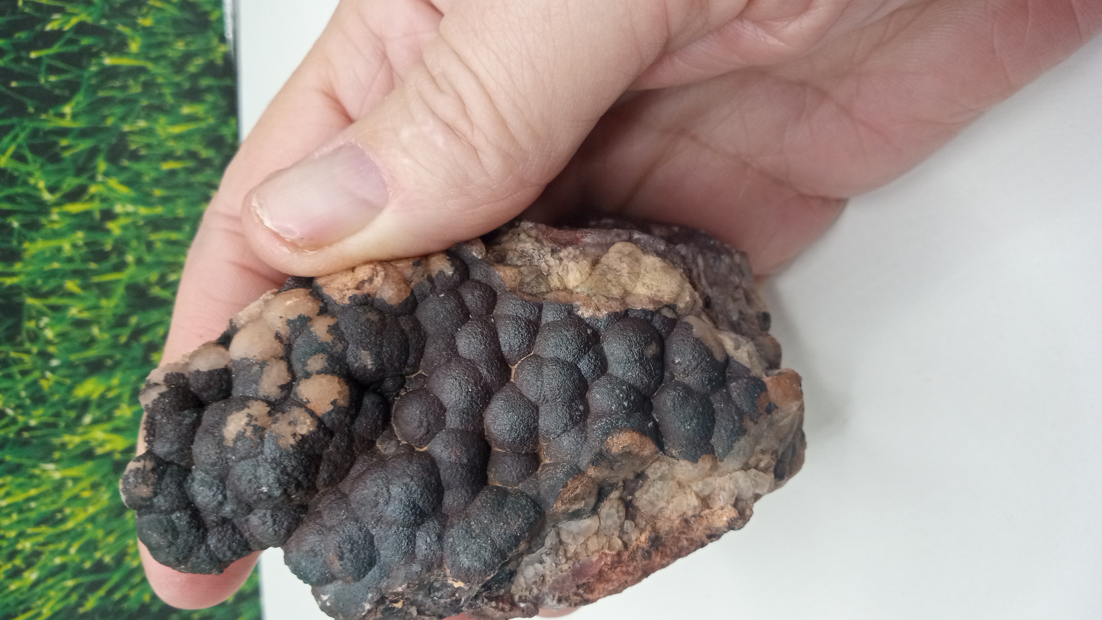 Hematite Mineral Specimen - Bubbles ~ Doña Ana County (Iron Hill Mining District) NM