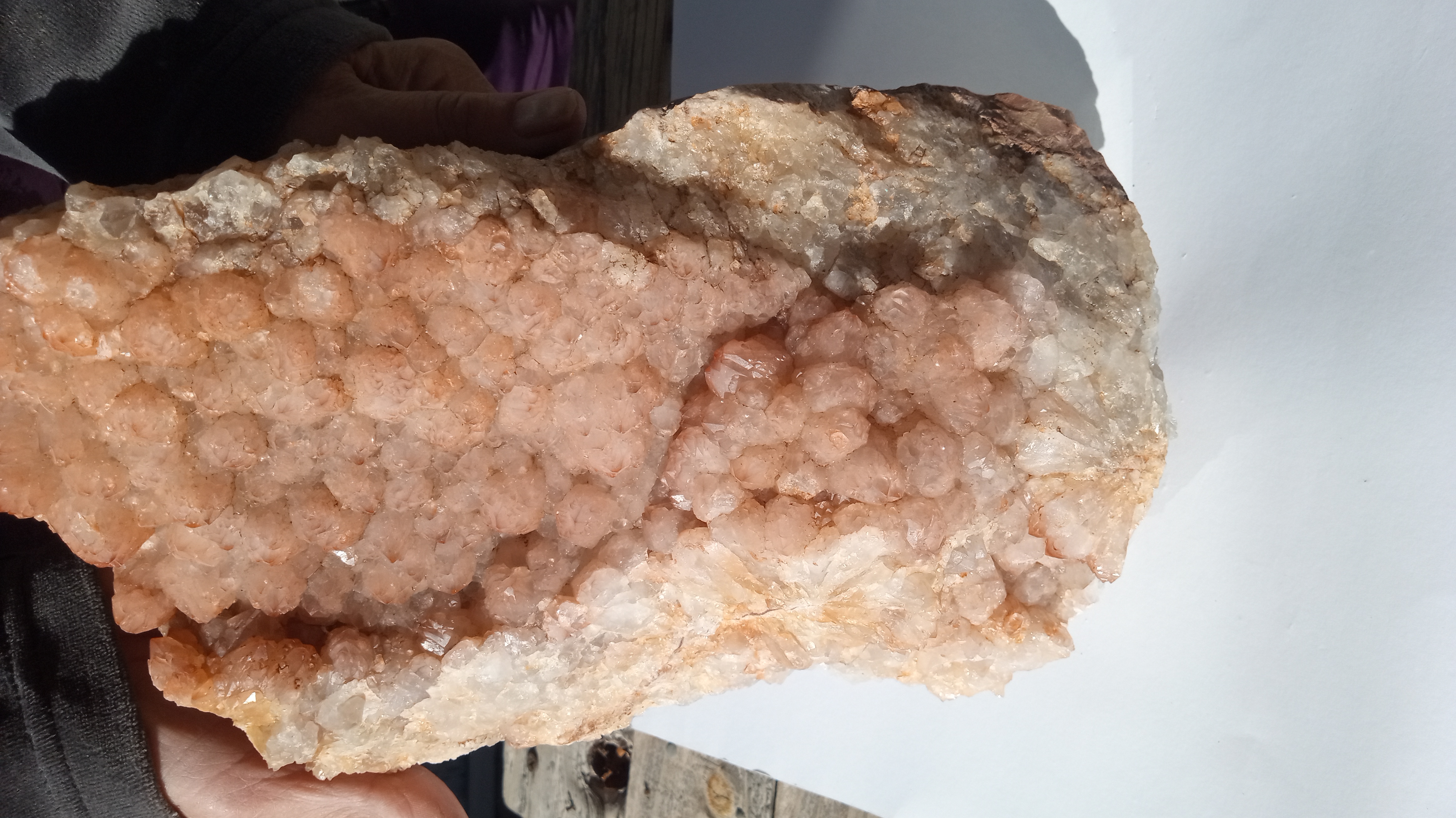 Artichoke Quartz --      Black Range area New Mexico - Very Remote area -  VERY LARGE 