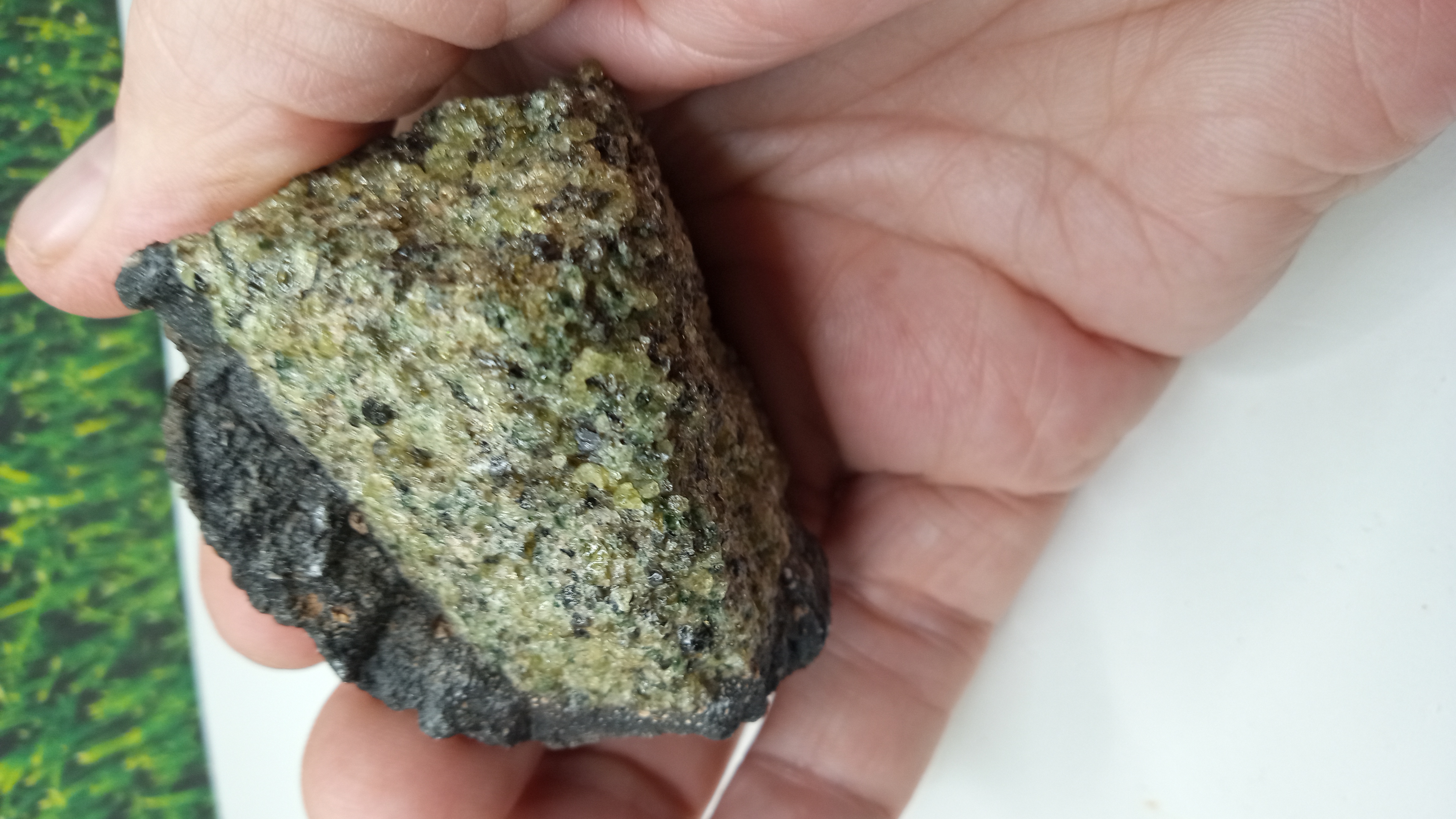 PERIDOTITE MINERAL SPECIMEN - NEW MEXICO
