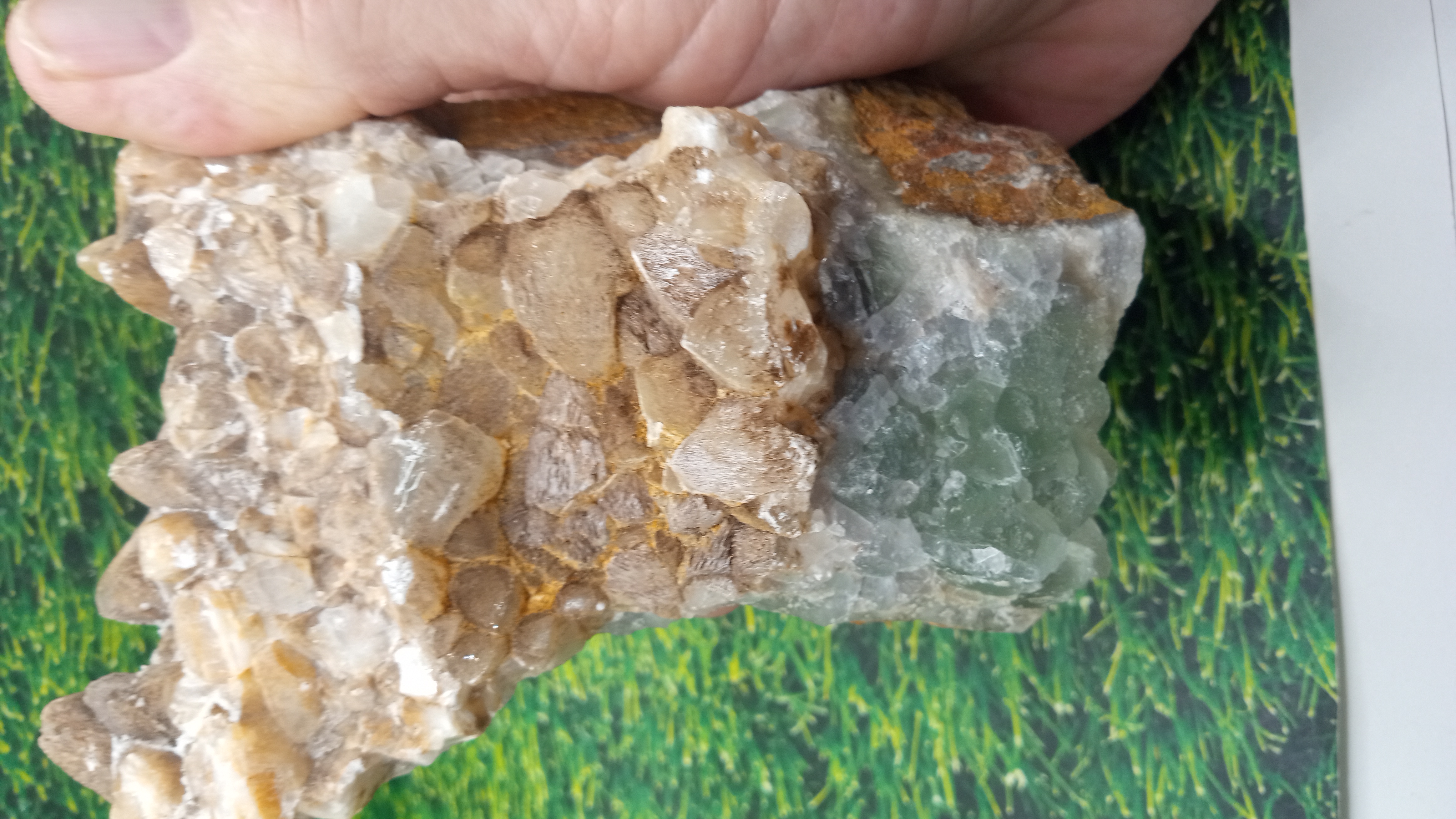 Calcite Mineral Specimen w/ Cubes ~ New Mexico ~  2 LBS 2 OZ ~