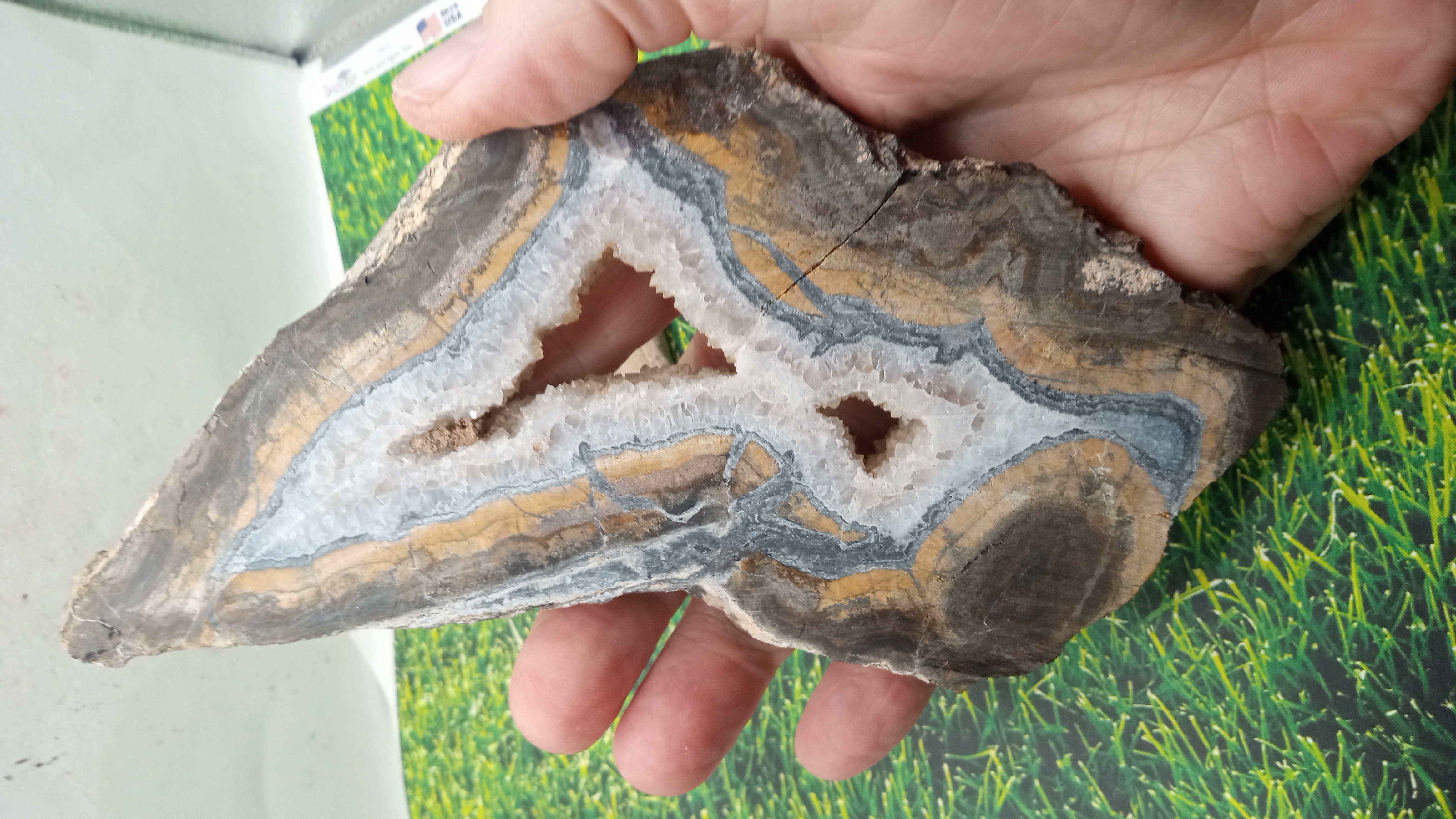 Agate Two Beautiful Pieces