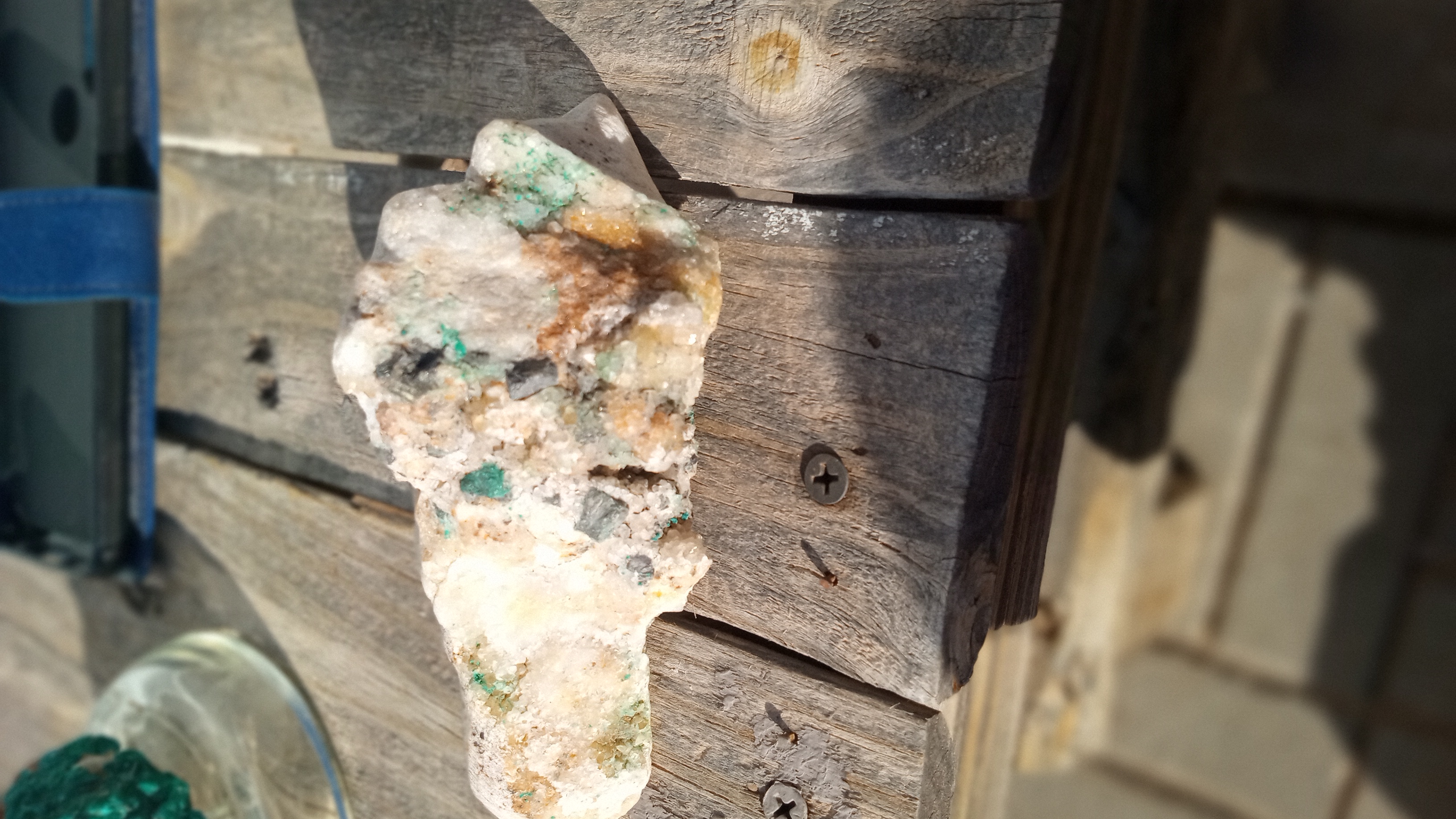 Brochantite Mineral Specimen - Socorro County NM