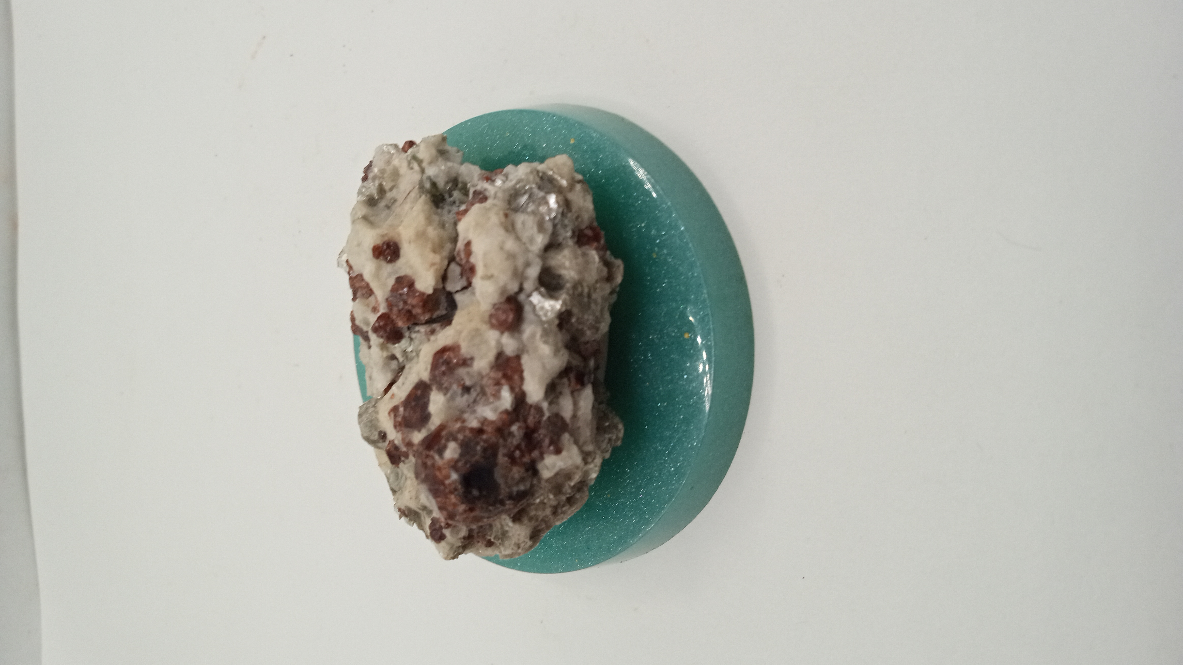 Almandine Garnets from Afghanistan on Stand