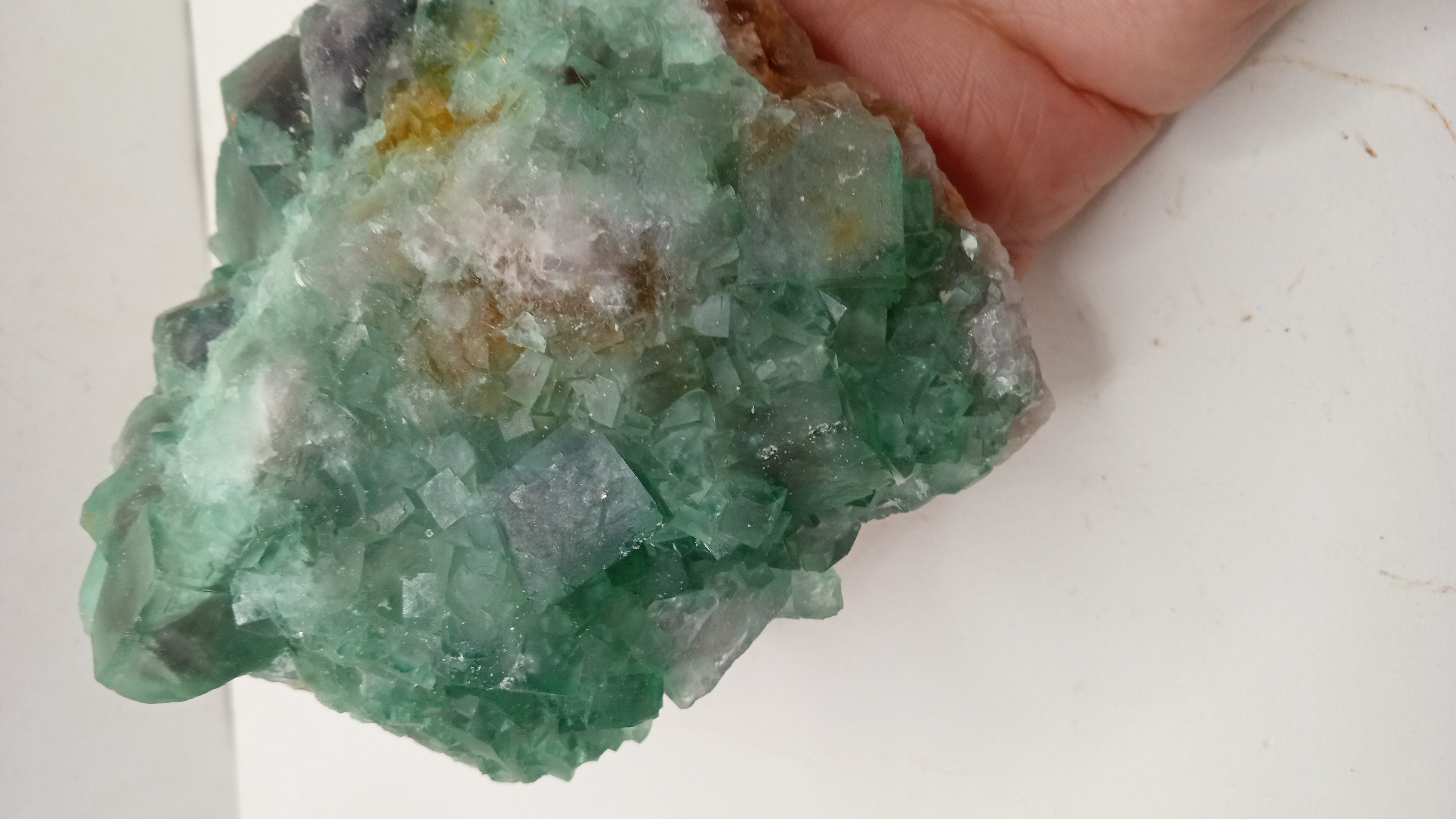 Deep Green Fluorite Specimen from South Africa,
