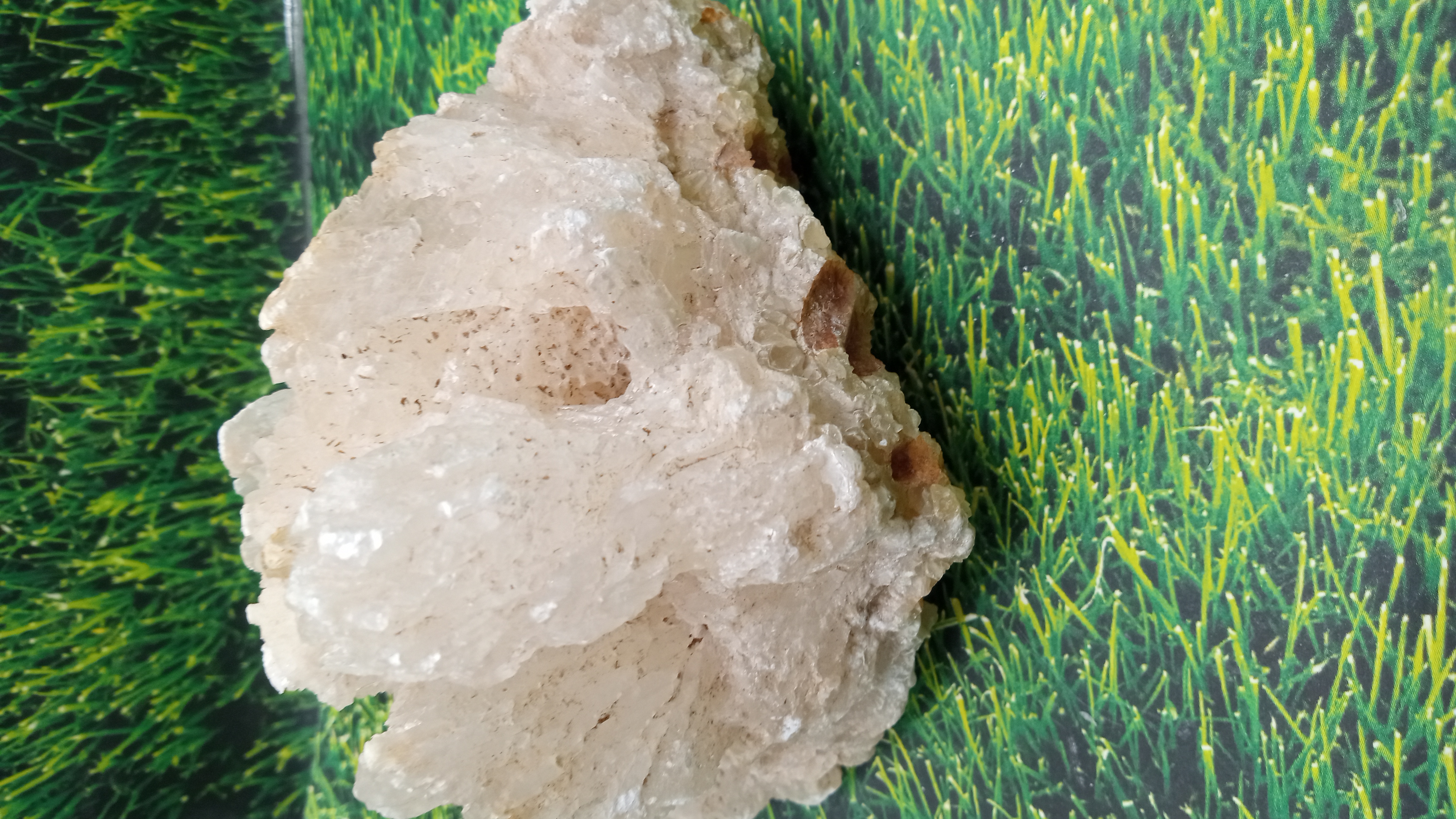 Beautful Large Calcite with unique bee hive holes ~