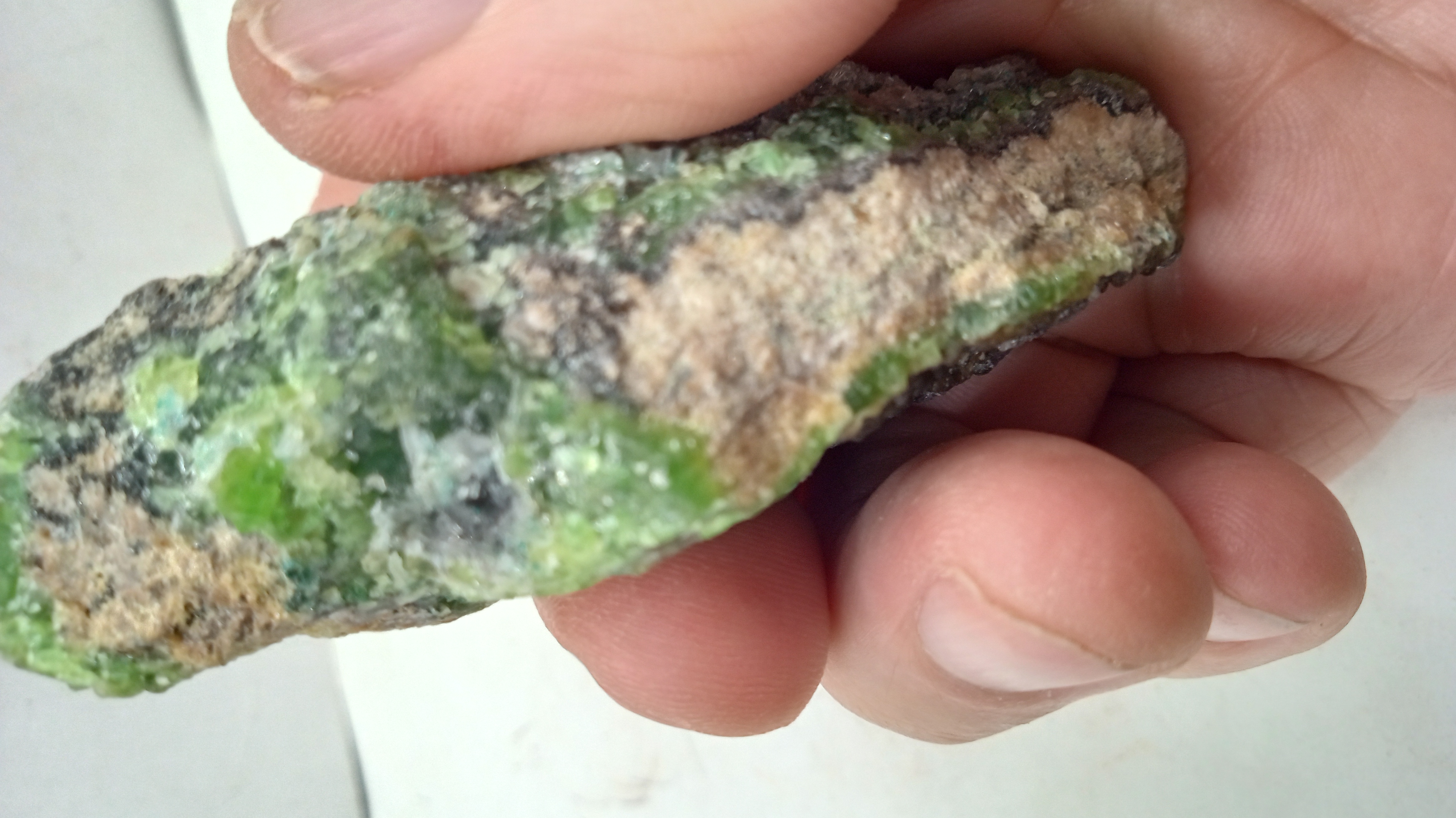 Green Cuprian Smithsonite ~ 79 Mine in Arizona