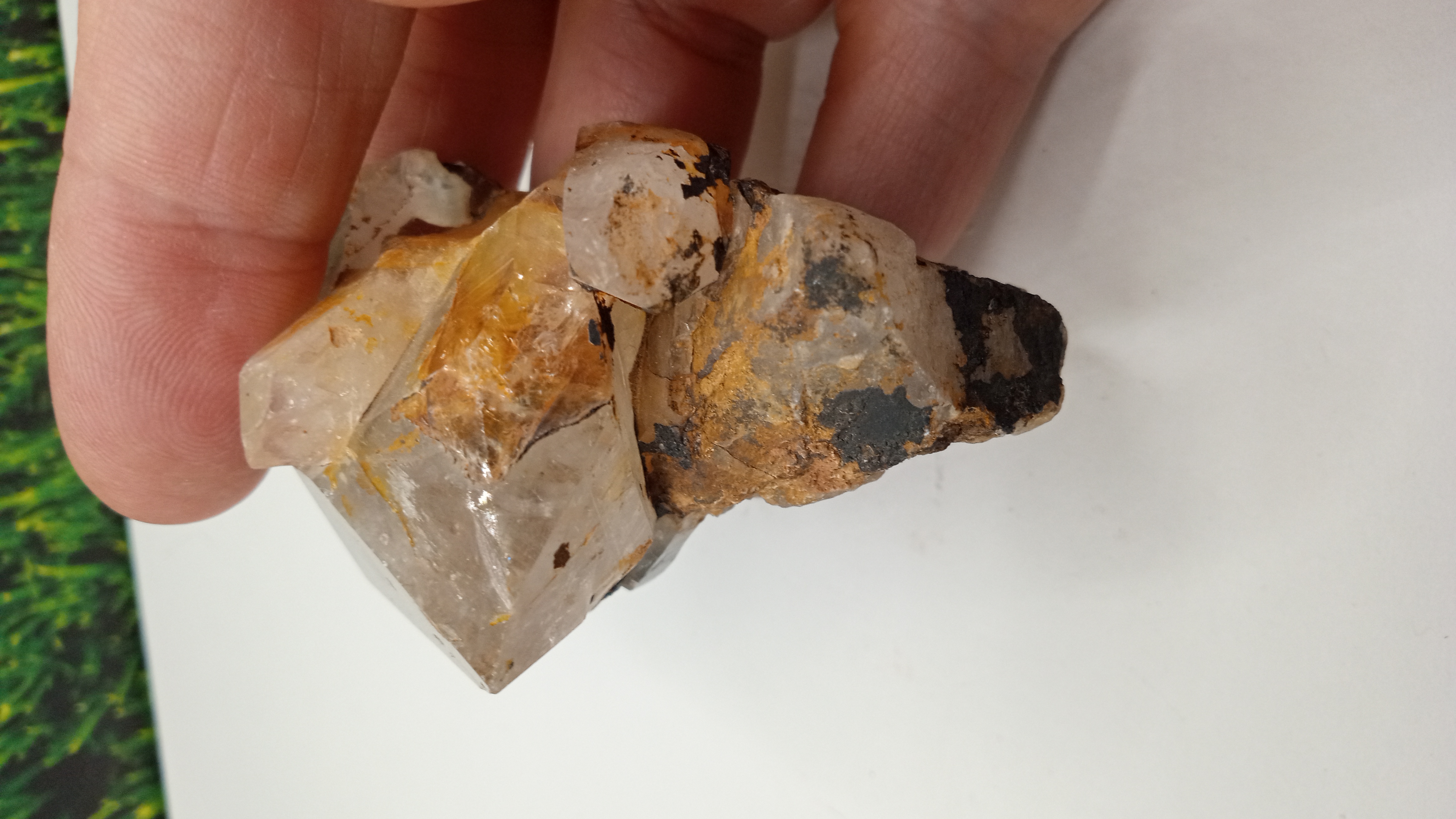 Ferruginous Quartz from Arizona   3.3 oz