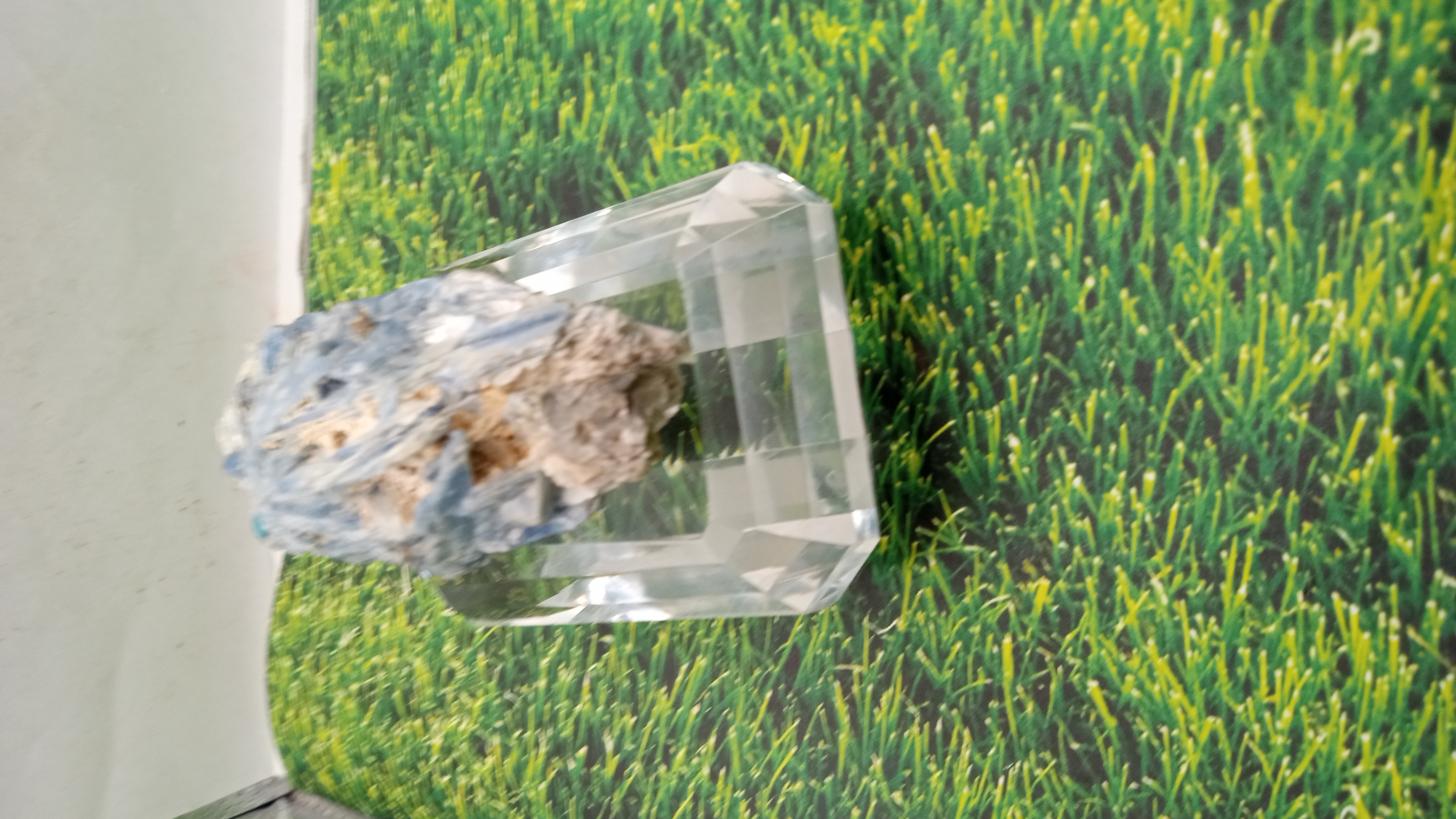 Beautiful Kyanite on Clear Stand - Kenya -