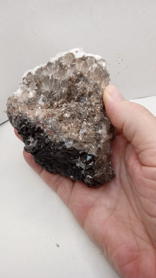 Dogtooth Calcite with Halite Mineral Specimen -