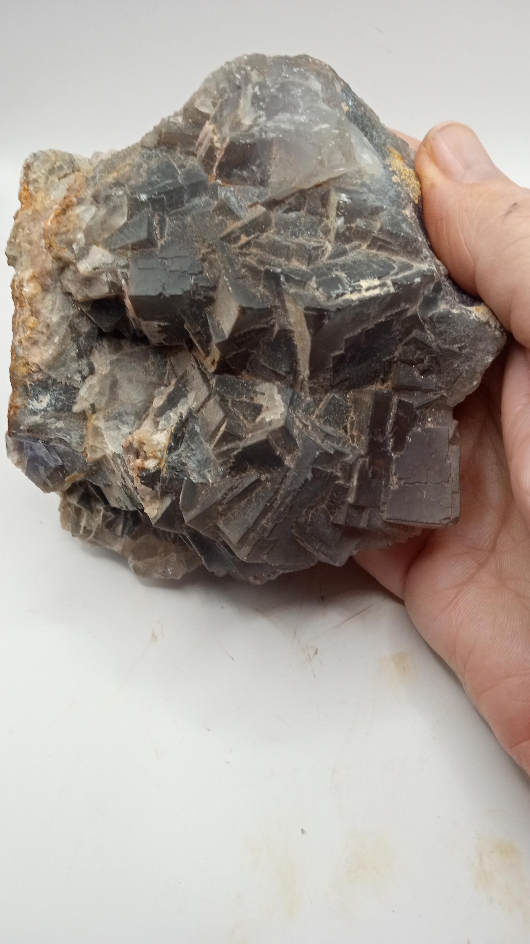 Fluorite Dark Blue - Rare find Mineral Specimen