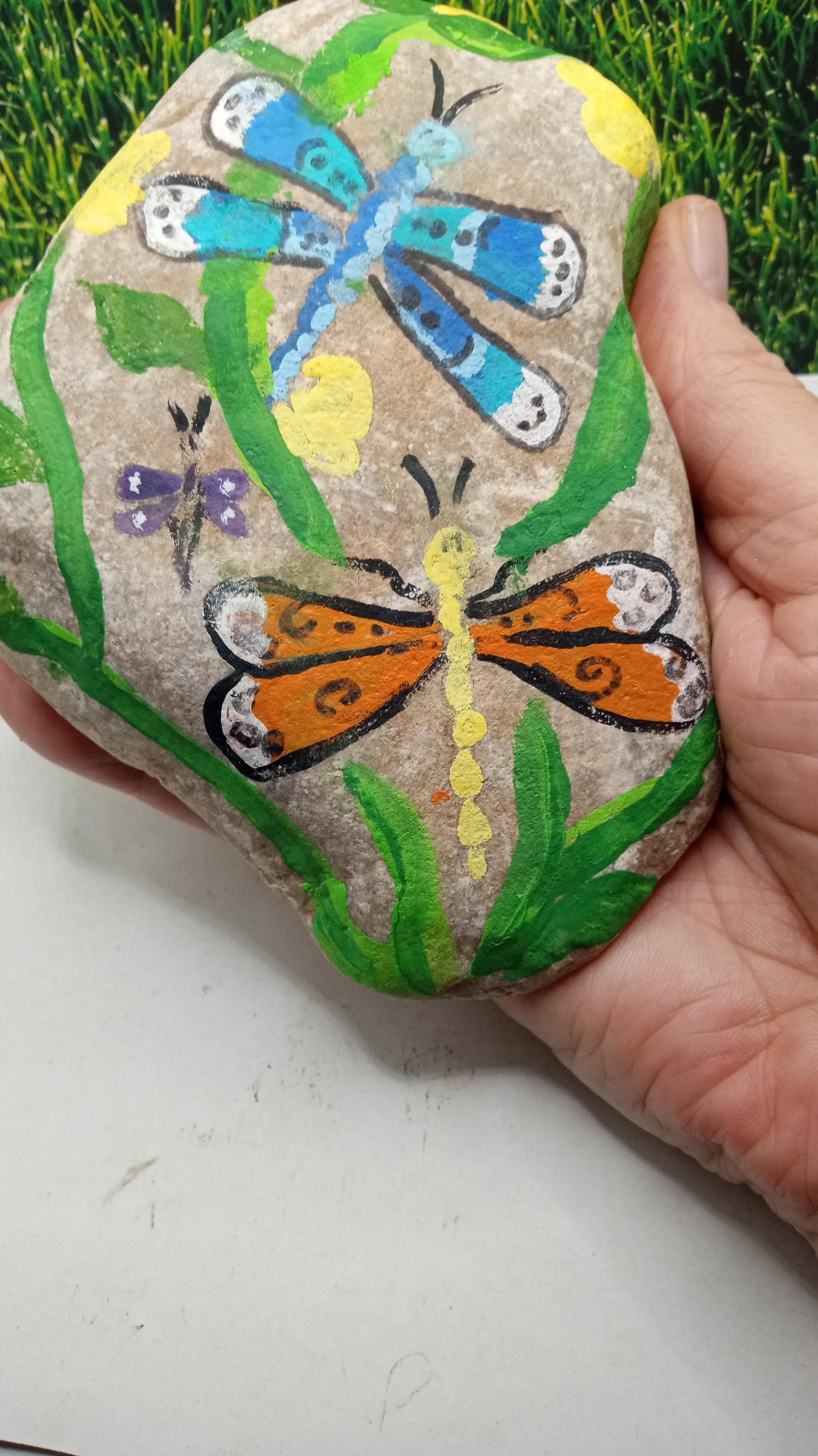 Hand Painted Rock