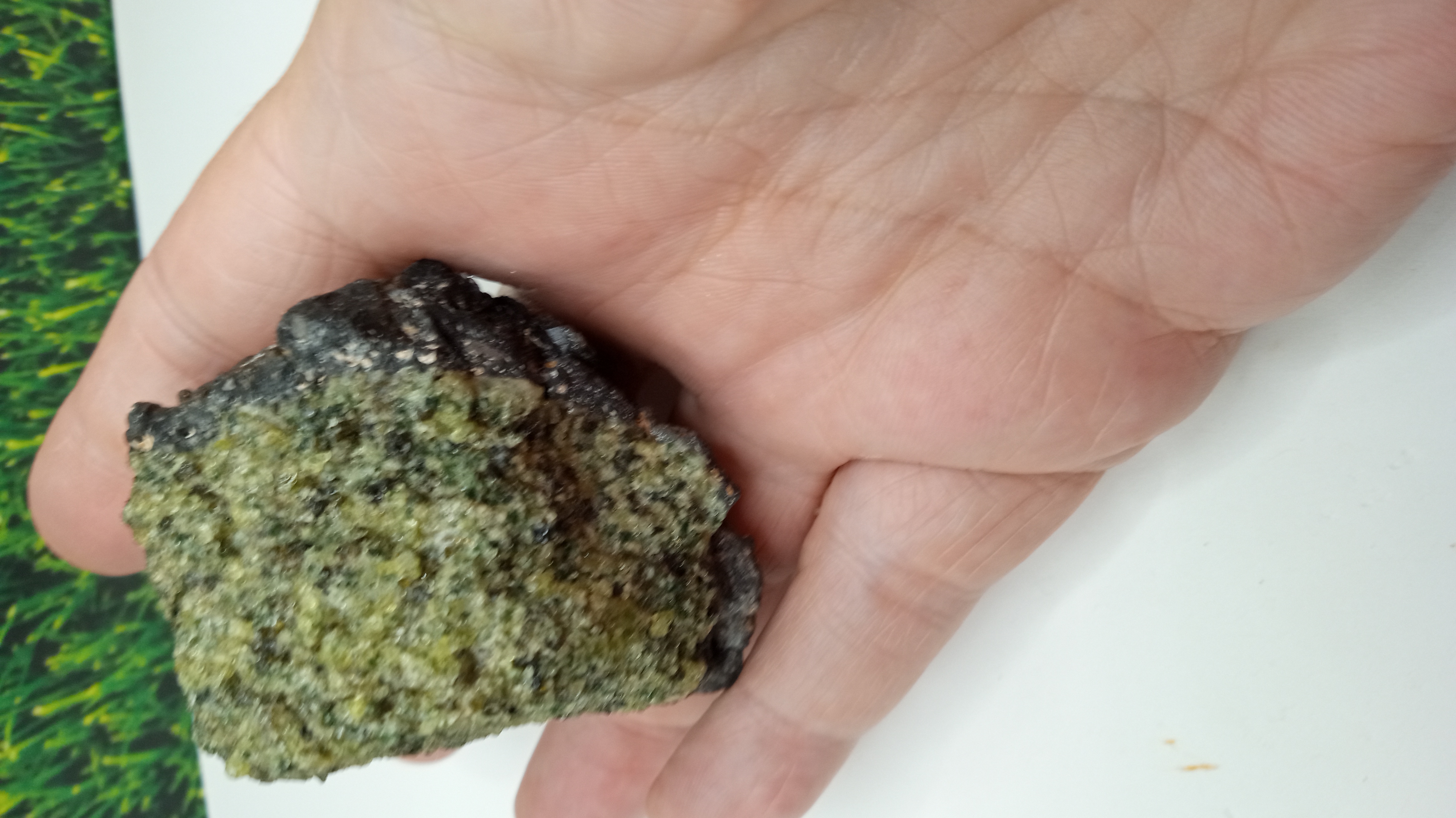 PERIDOTITE MINERAL SPECIMEN - NEW MEXICO