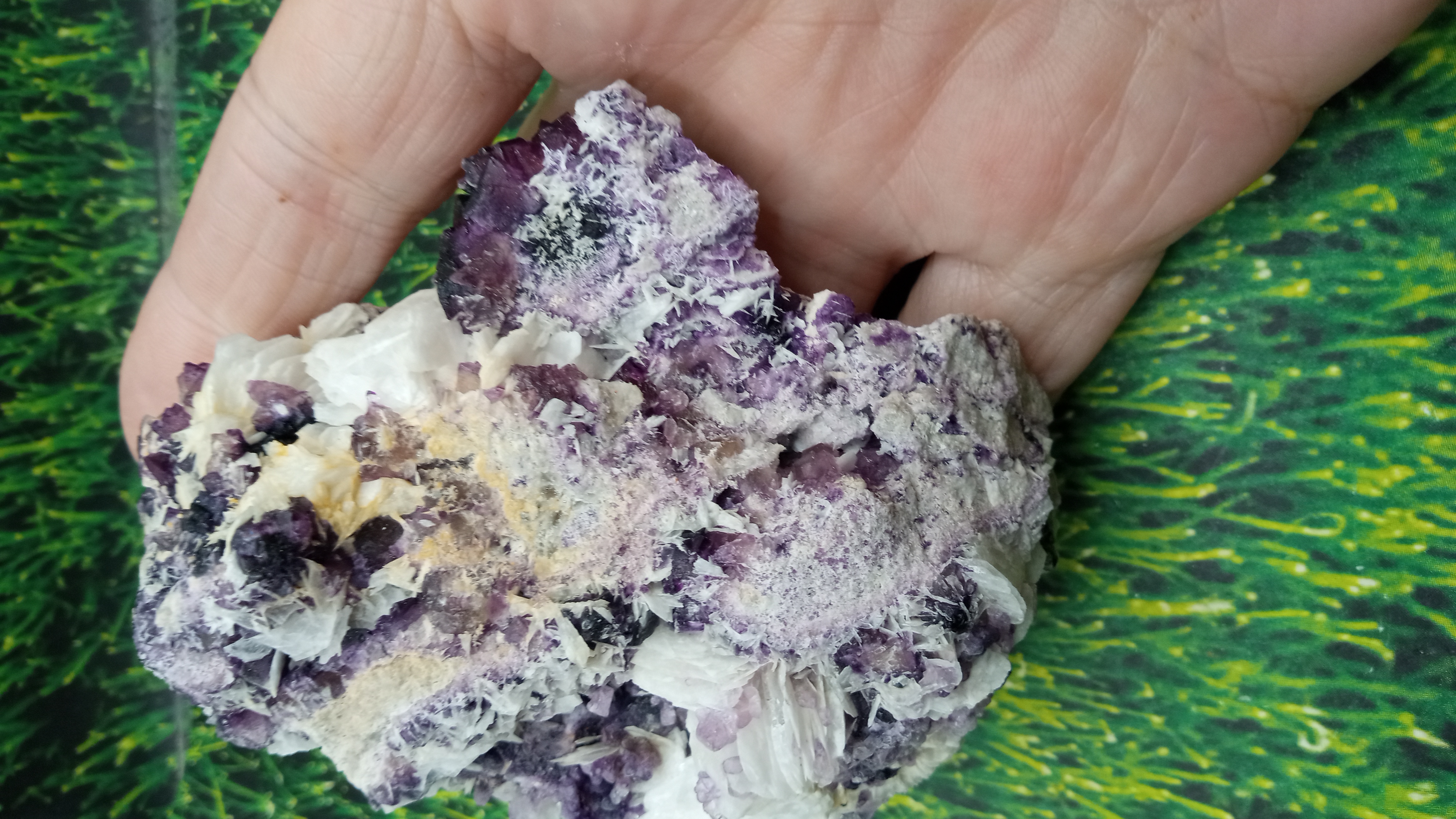 Barite w/ Fluorite & Blades ~ Mineral Specimen -   Socorro County New Mexico 