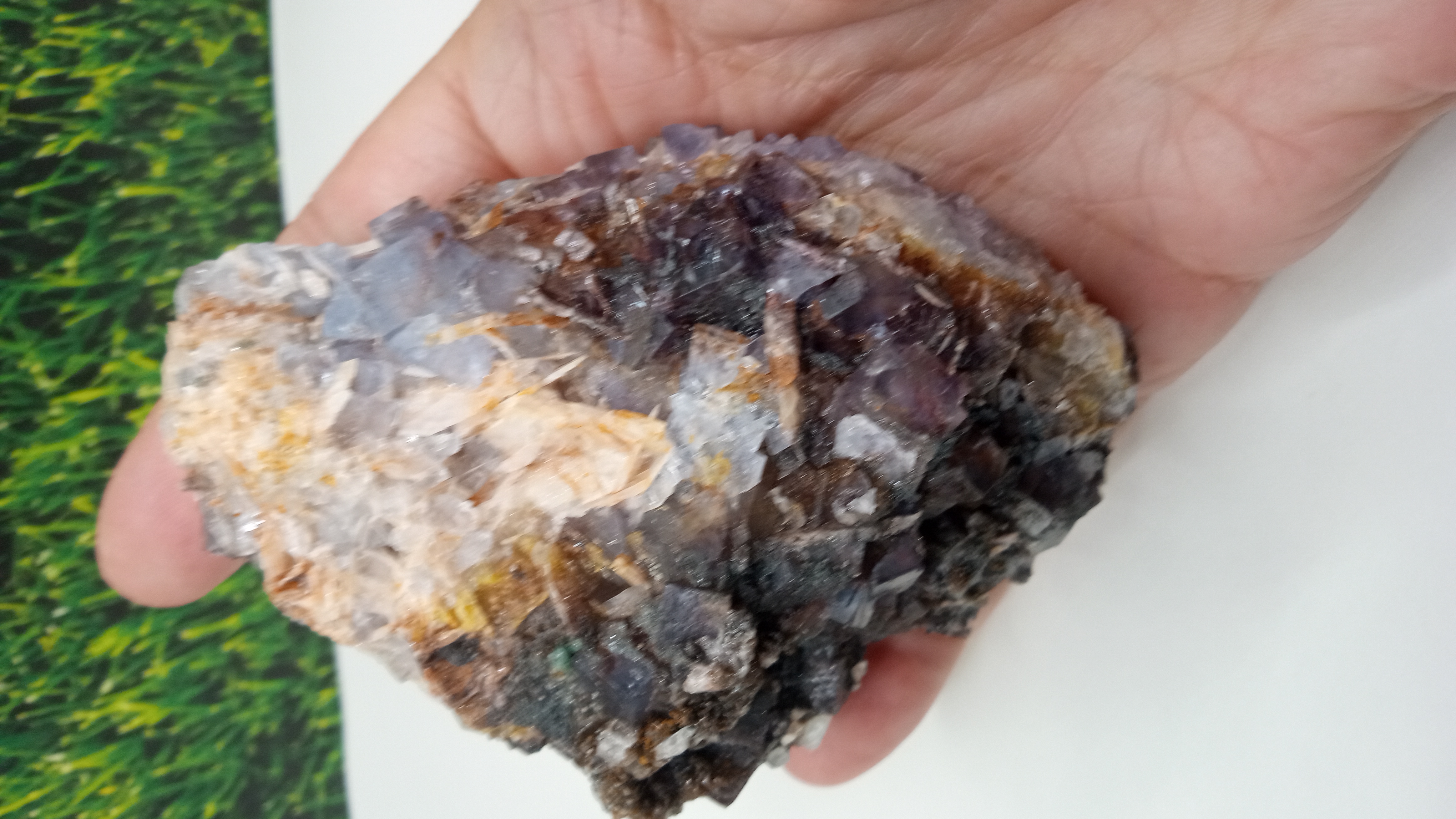 Beautiful Multi-Color Fluorite - Rare Find - Blanchard Mine - New Mexico 