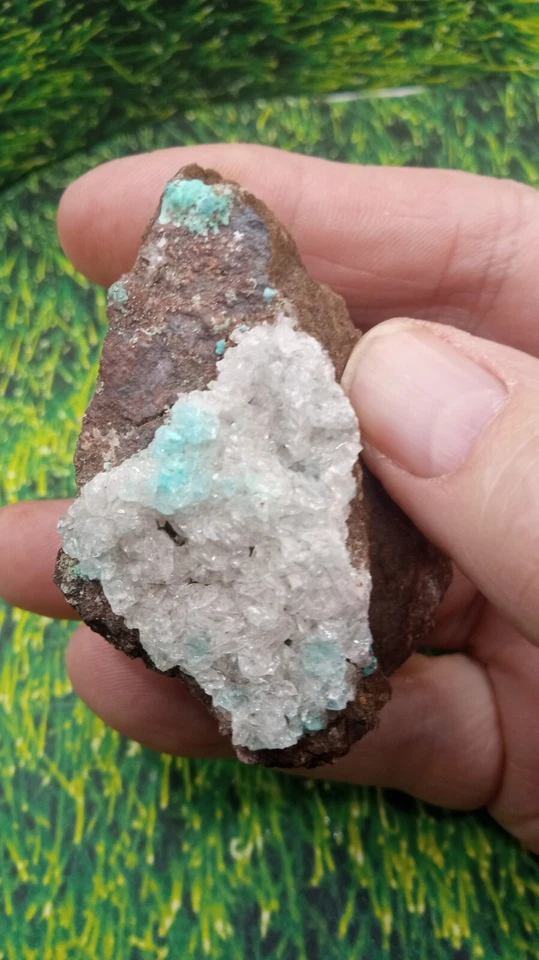 Aurichalcite & Hemimorphite ~