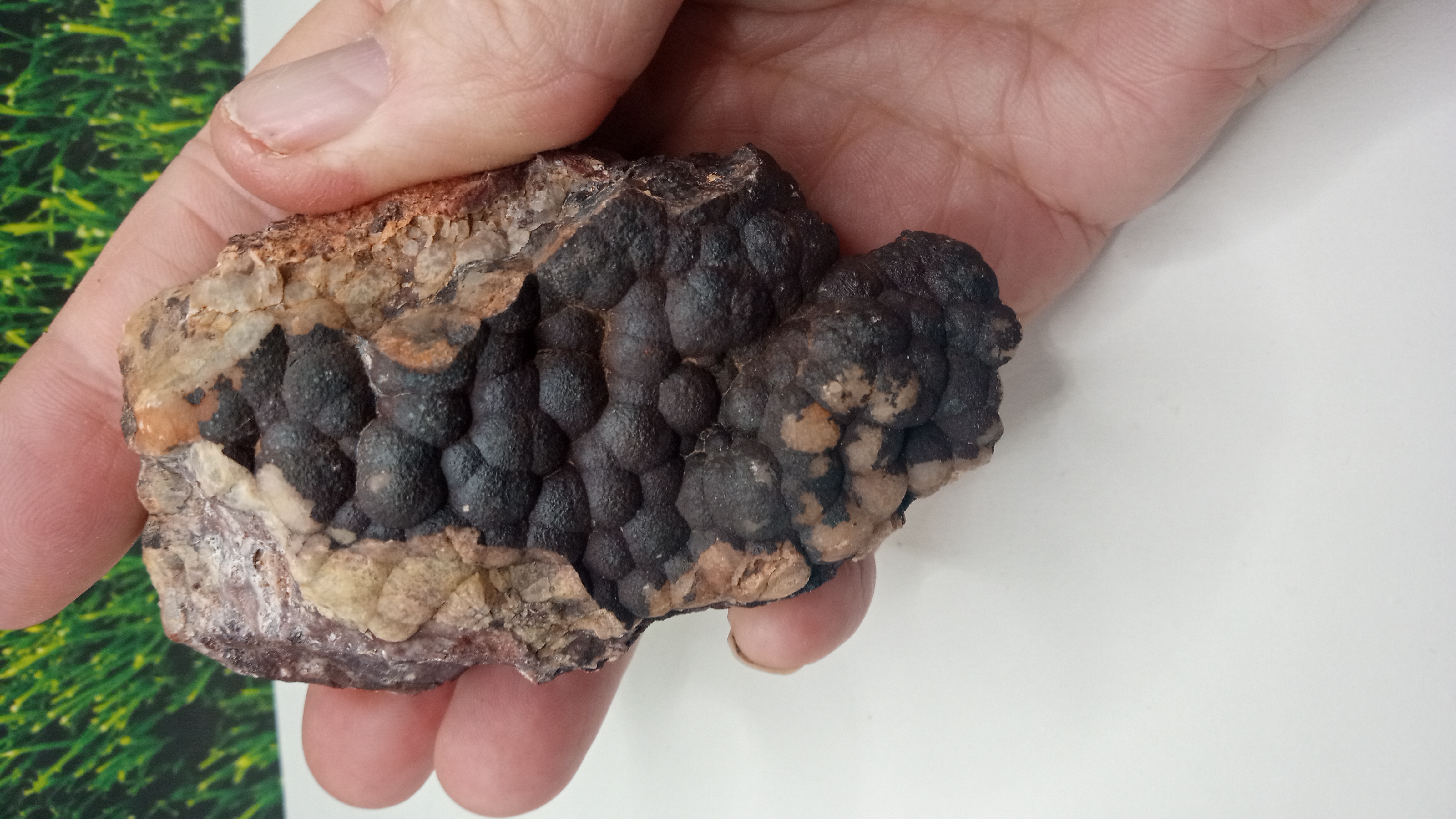 Hematite Mineral Specimen - Bubbles ~ Doña Ana County  (Iron Hill Mining District) NM