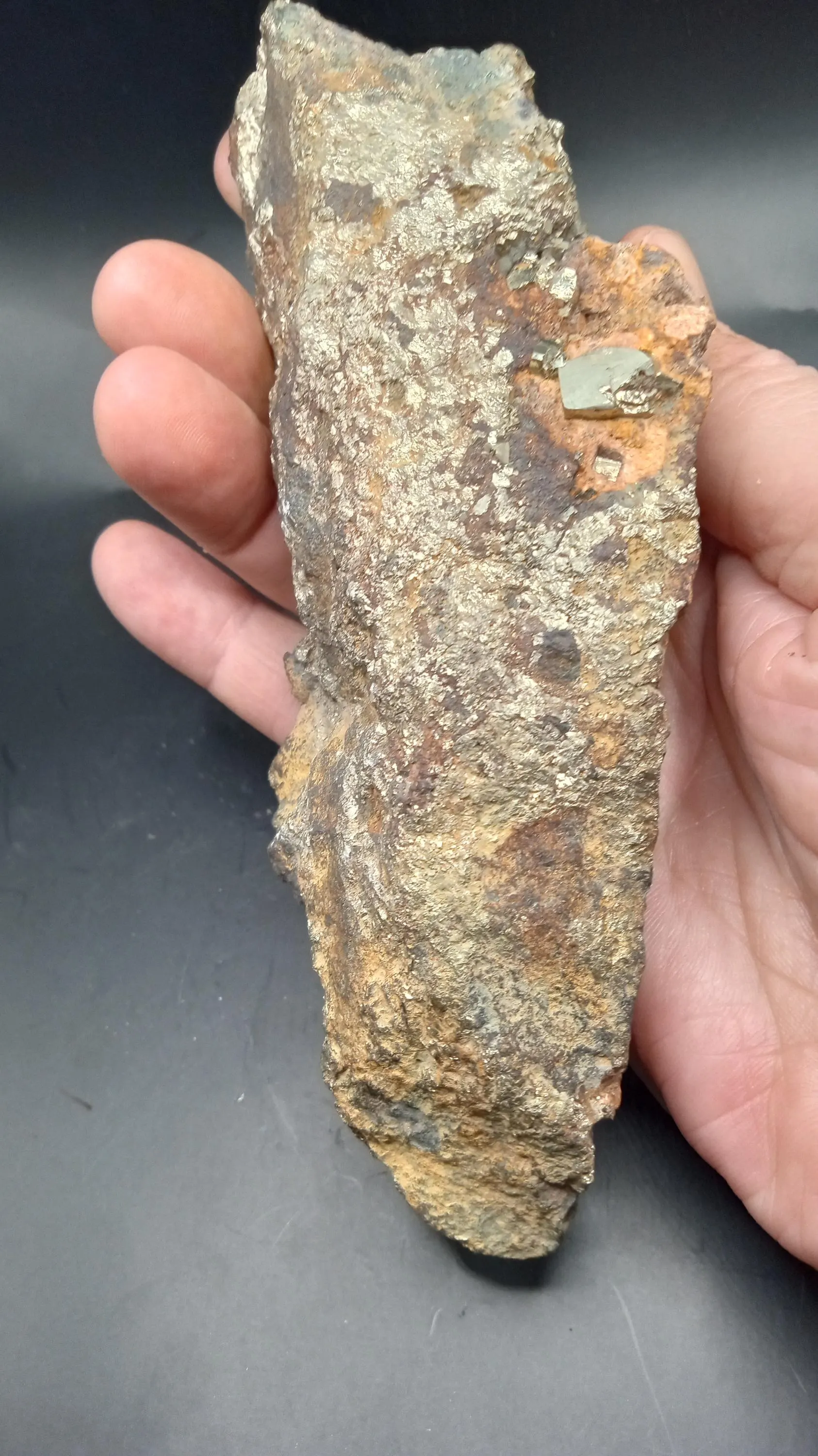 Pyrite w/ Nickeline - New Mexico ~