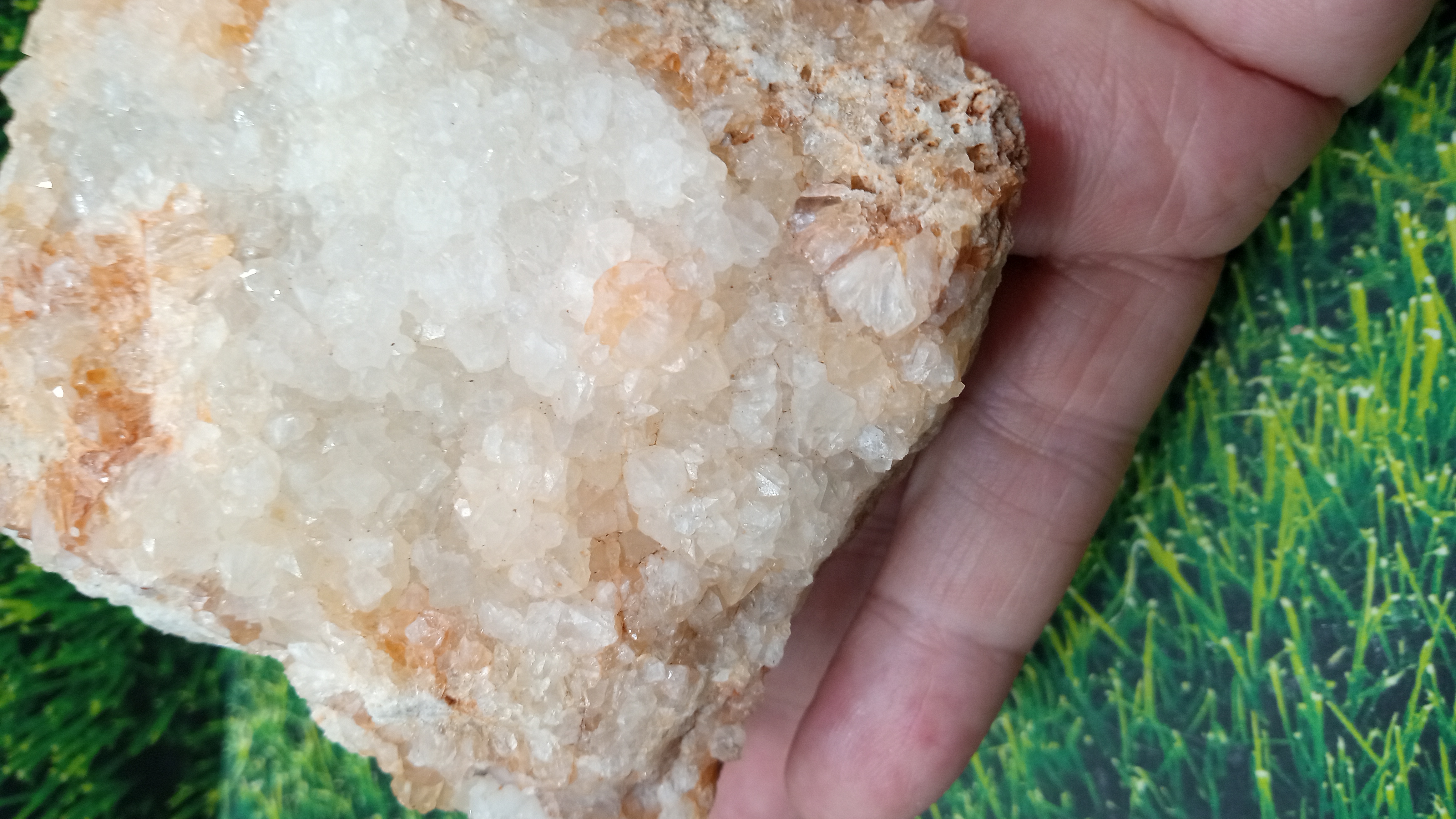 Beautiful Calcite / Quartz Combo with Orange ~ New Mexico -