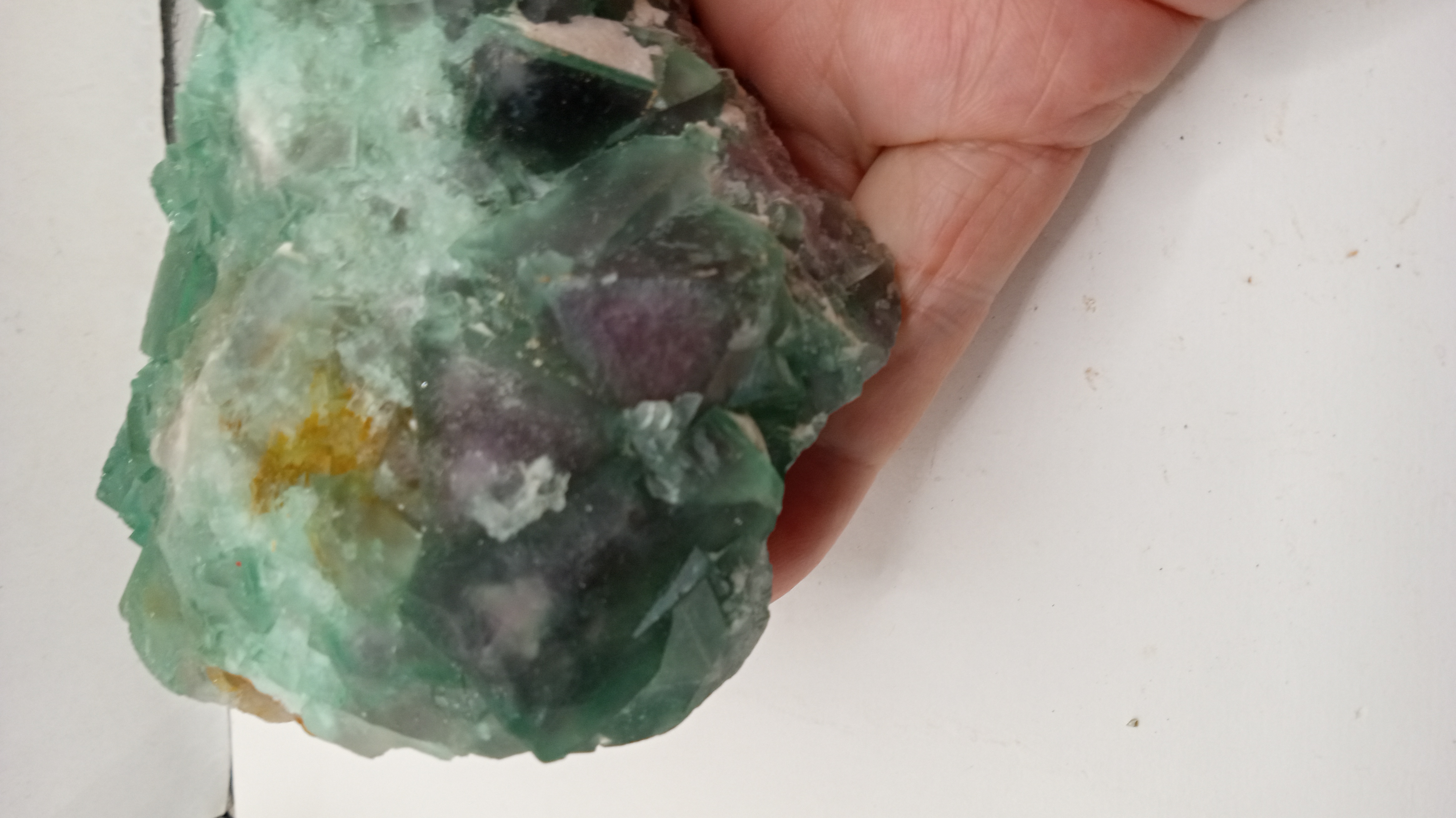 Deep Green Fluorite Specimen from South Africa,