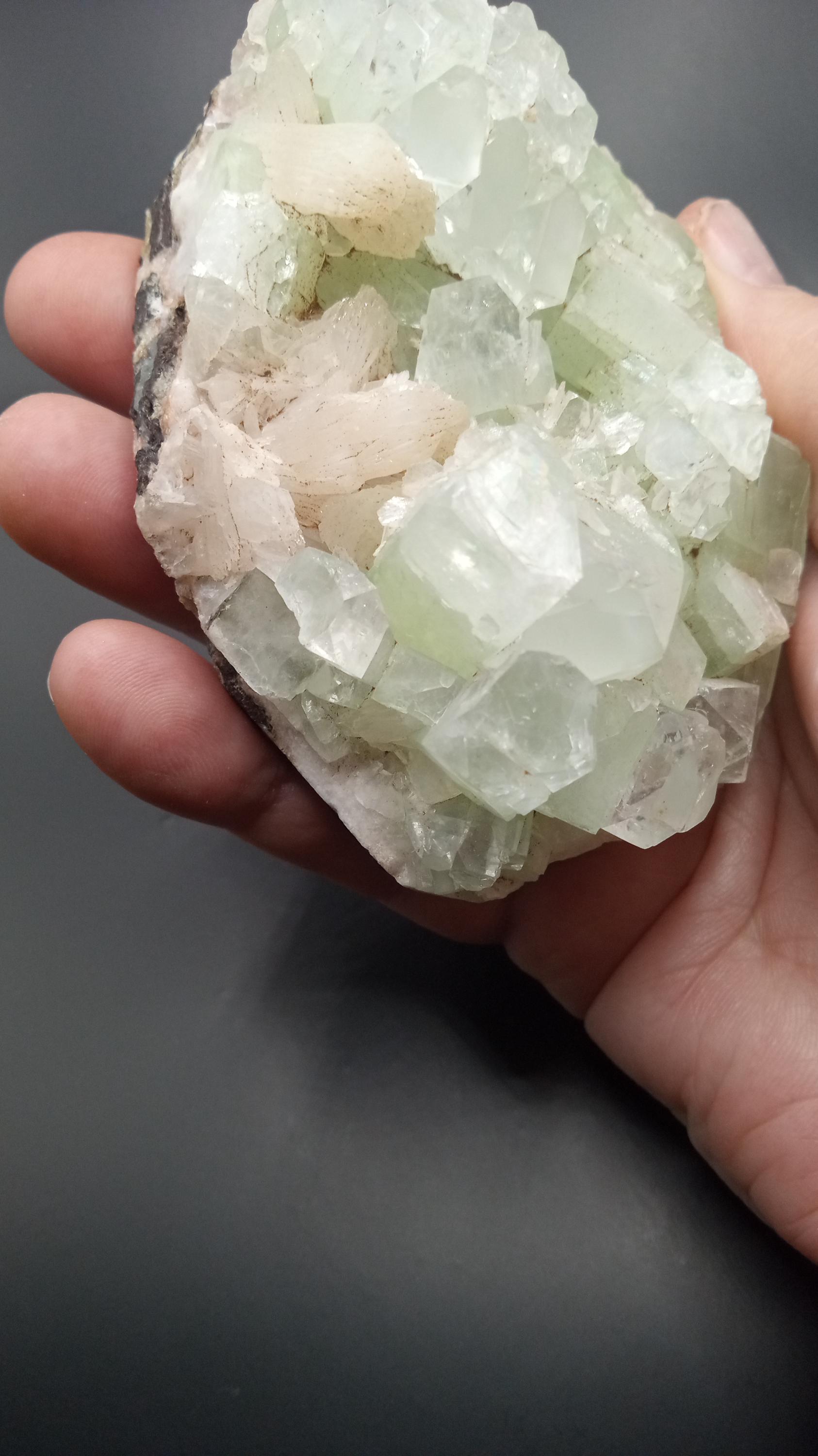 Fluorapophyllite Mineral Beautiful Specimen