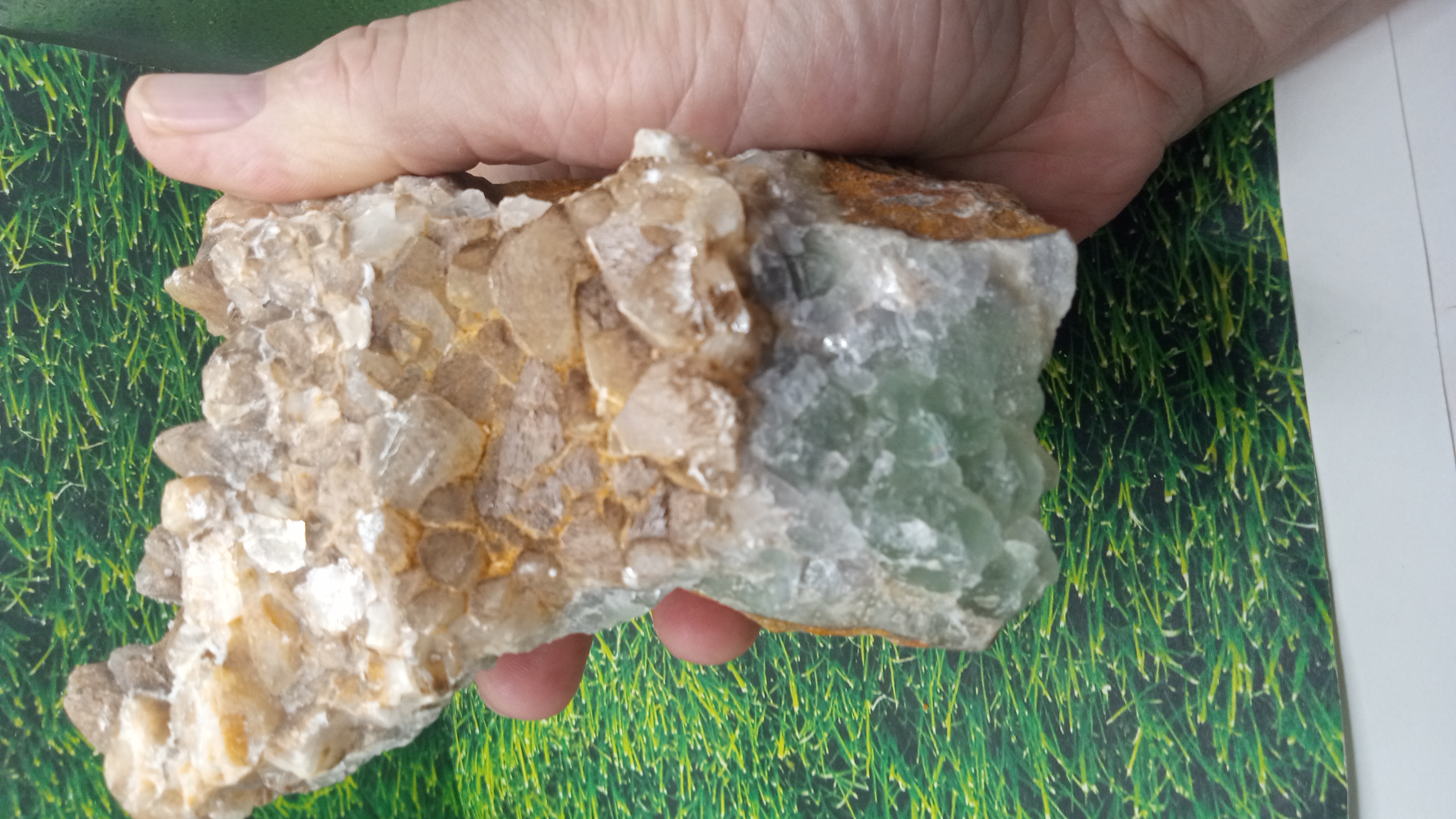 Calcite Mineral Specimen w/ Cubes ~ New Mexico ~  2 LBS 2 OZ ~
