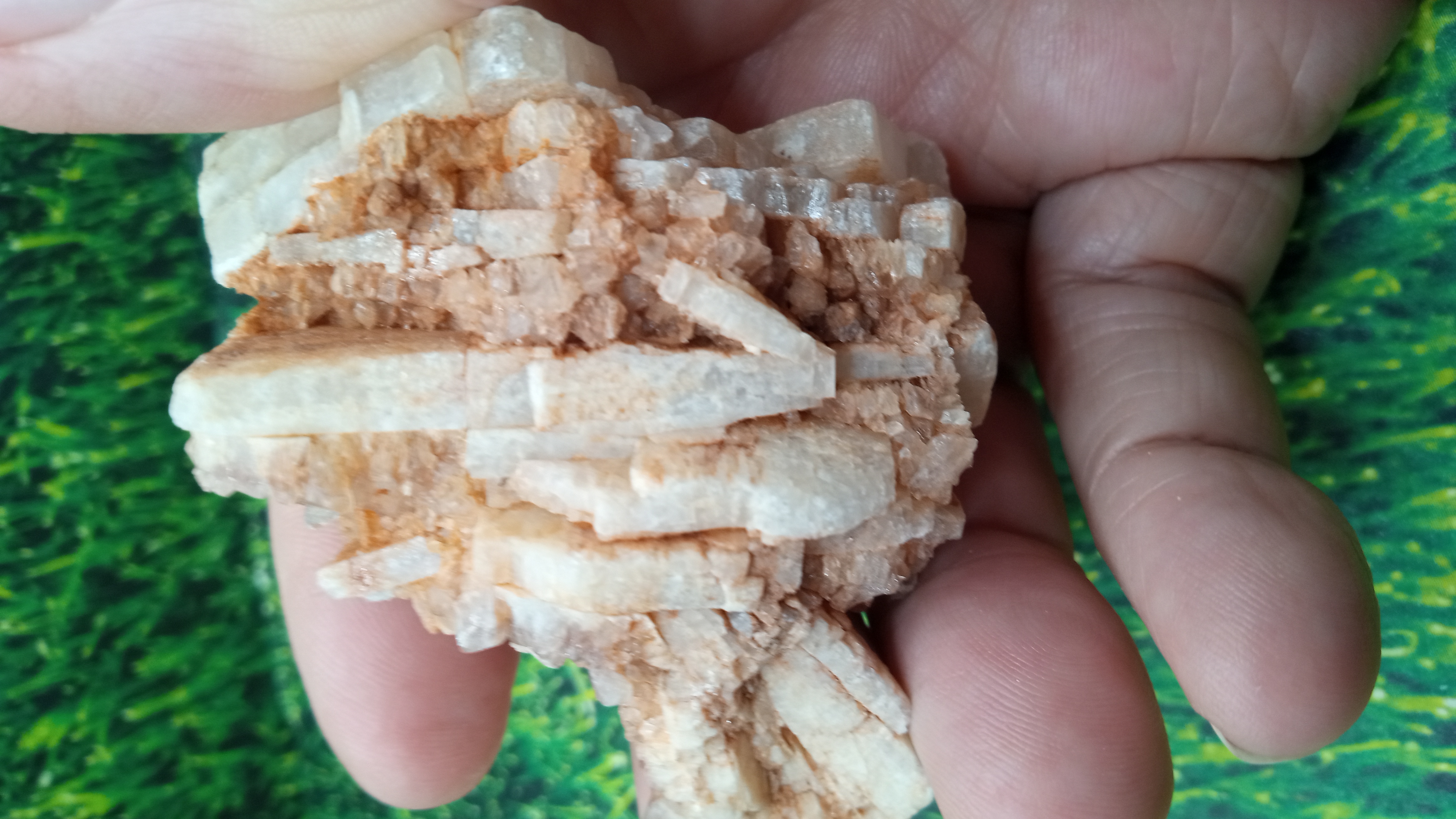 Orange Calcite - Otero County New Mexico -