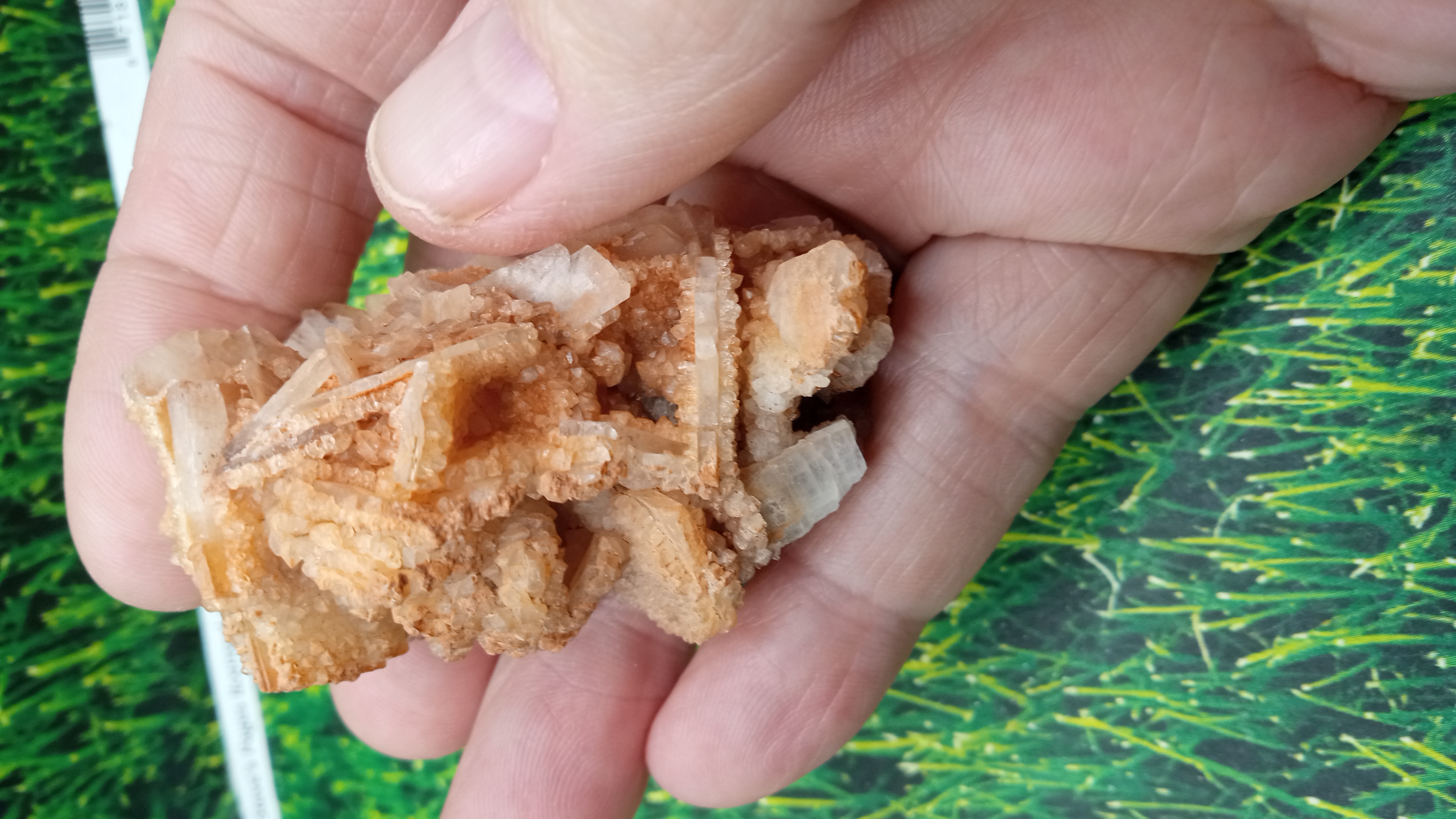 Nice Orange Barite w/ Blades - Mineral Specimen ~ Dona Ana County New Mexico