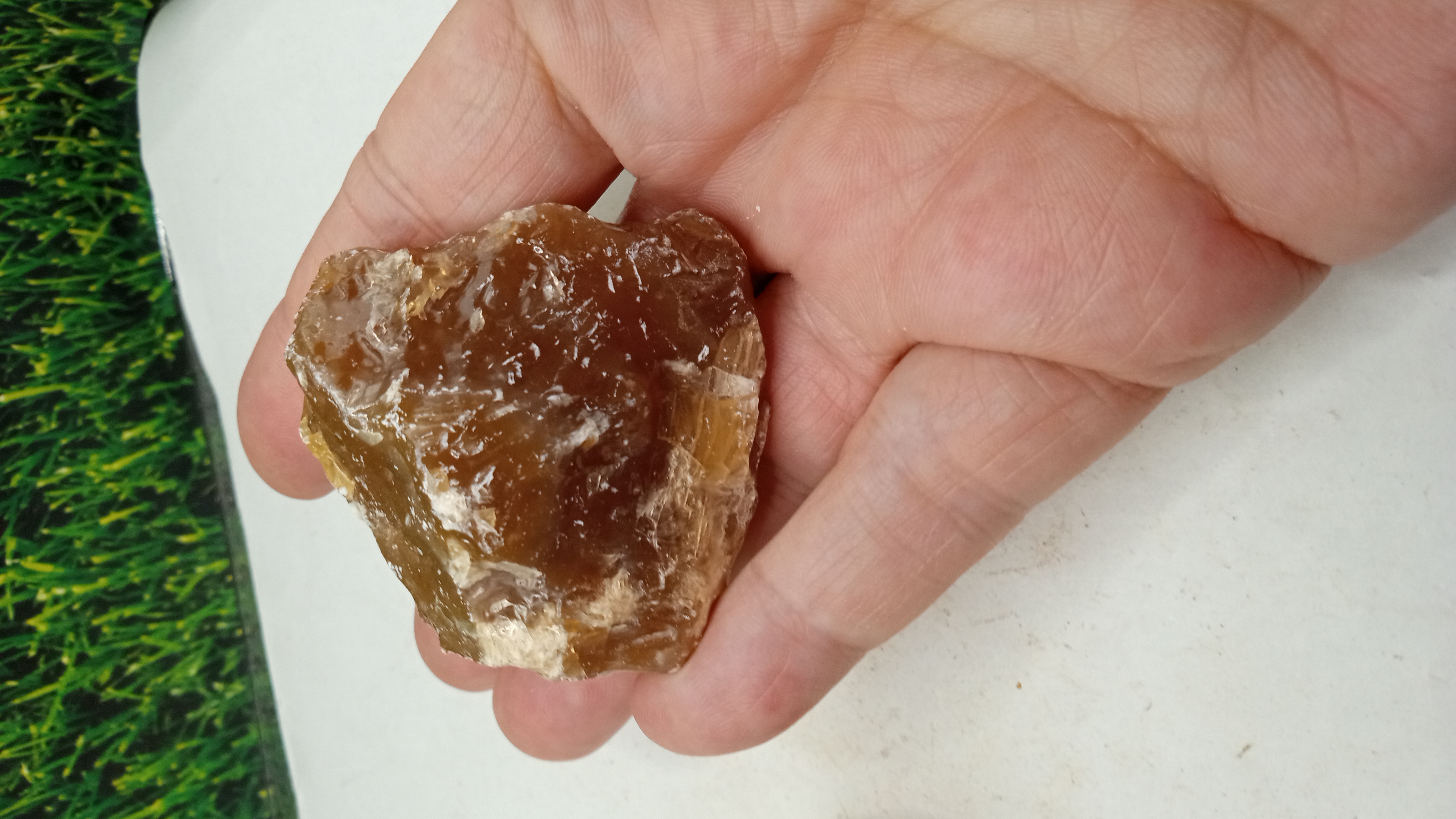 Brown Calcite Mineral Specimens from Brazil ( 2 ) Included ~