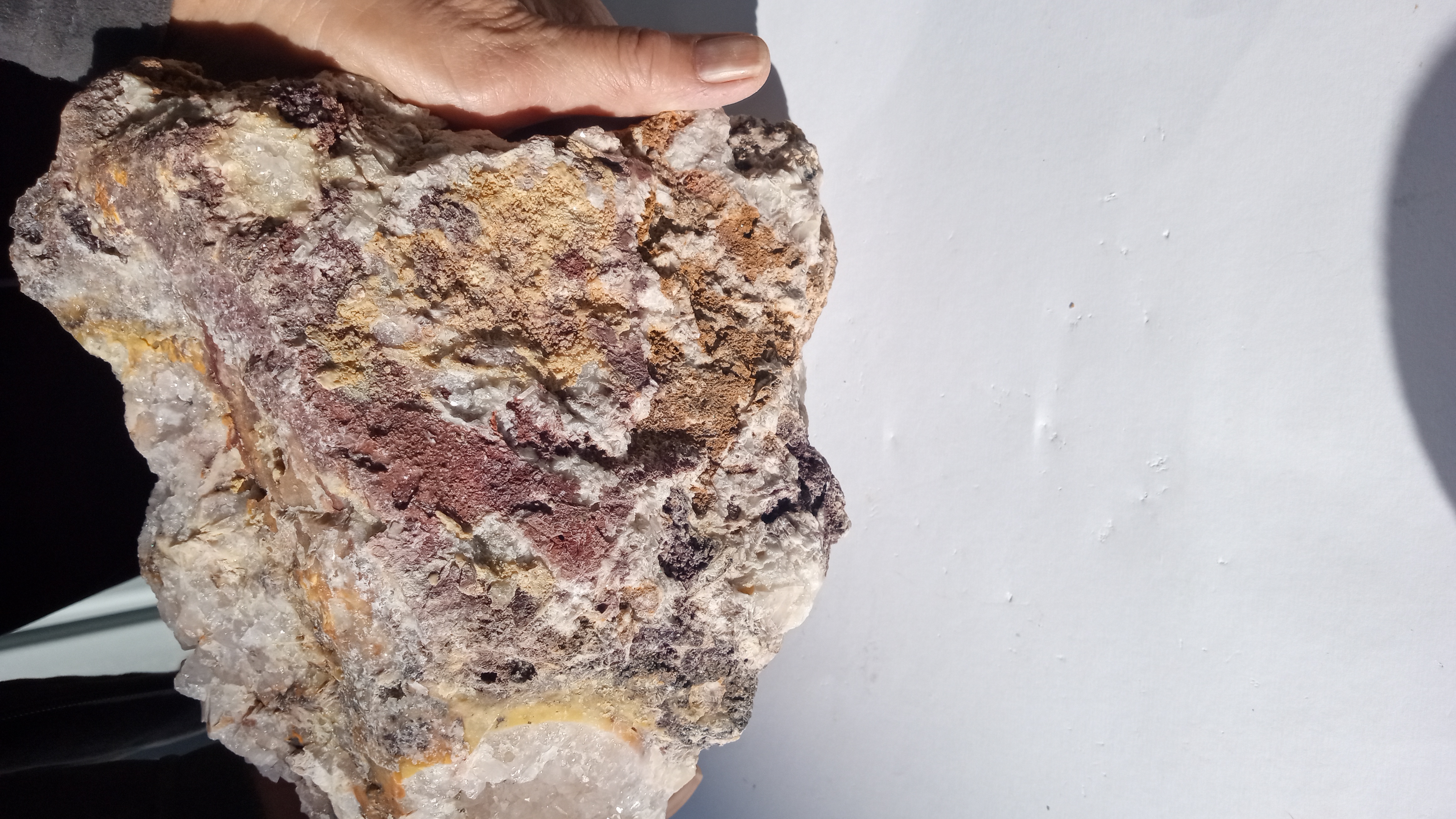 Stunning Large Quartz with Multiple Colors Arizona ~