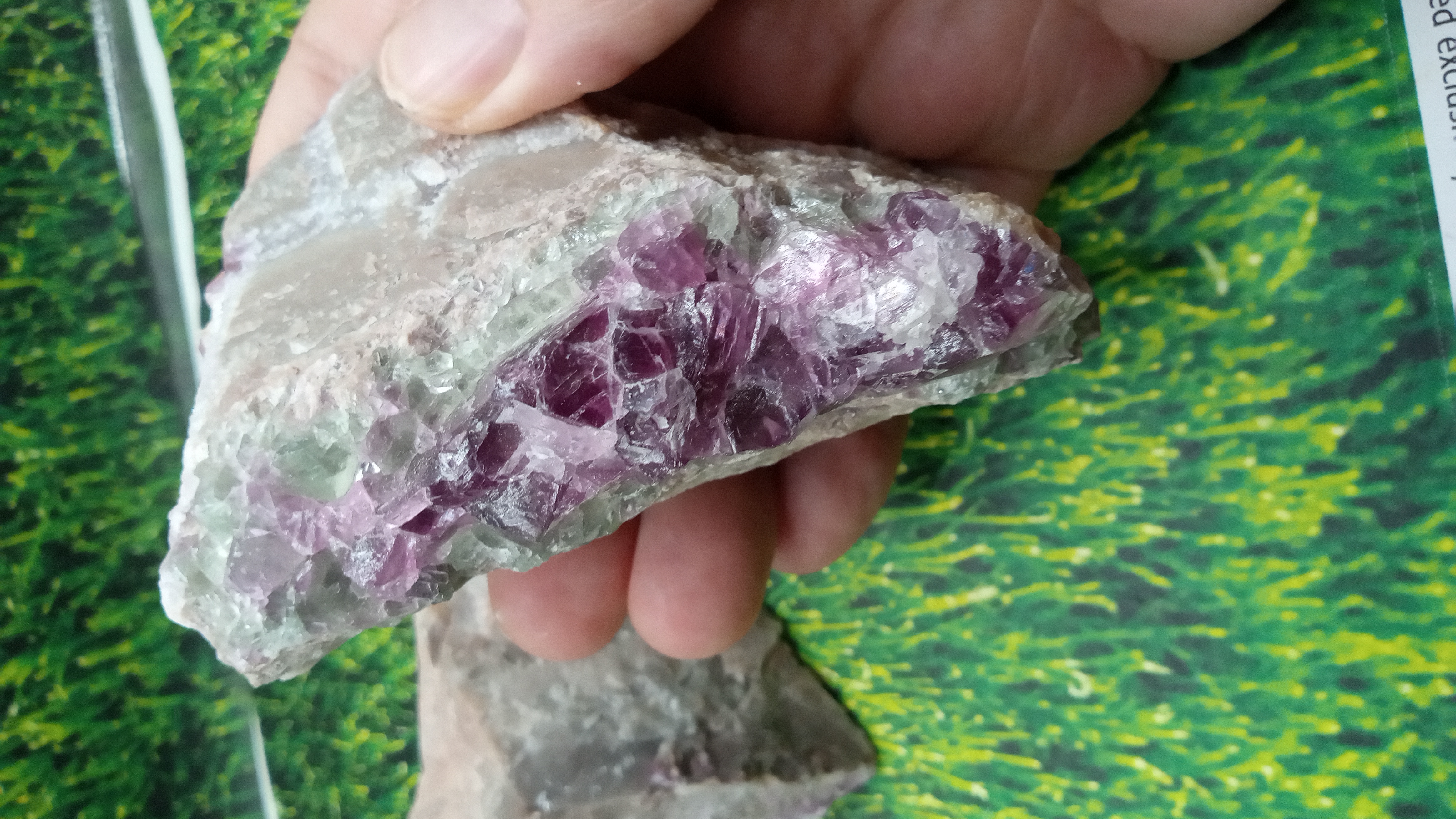 Beautiful Fluorite Specimens ( 2 ) Included ~ Wild West Tombstone Mine ~