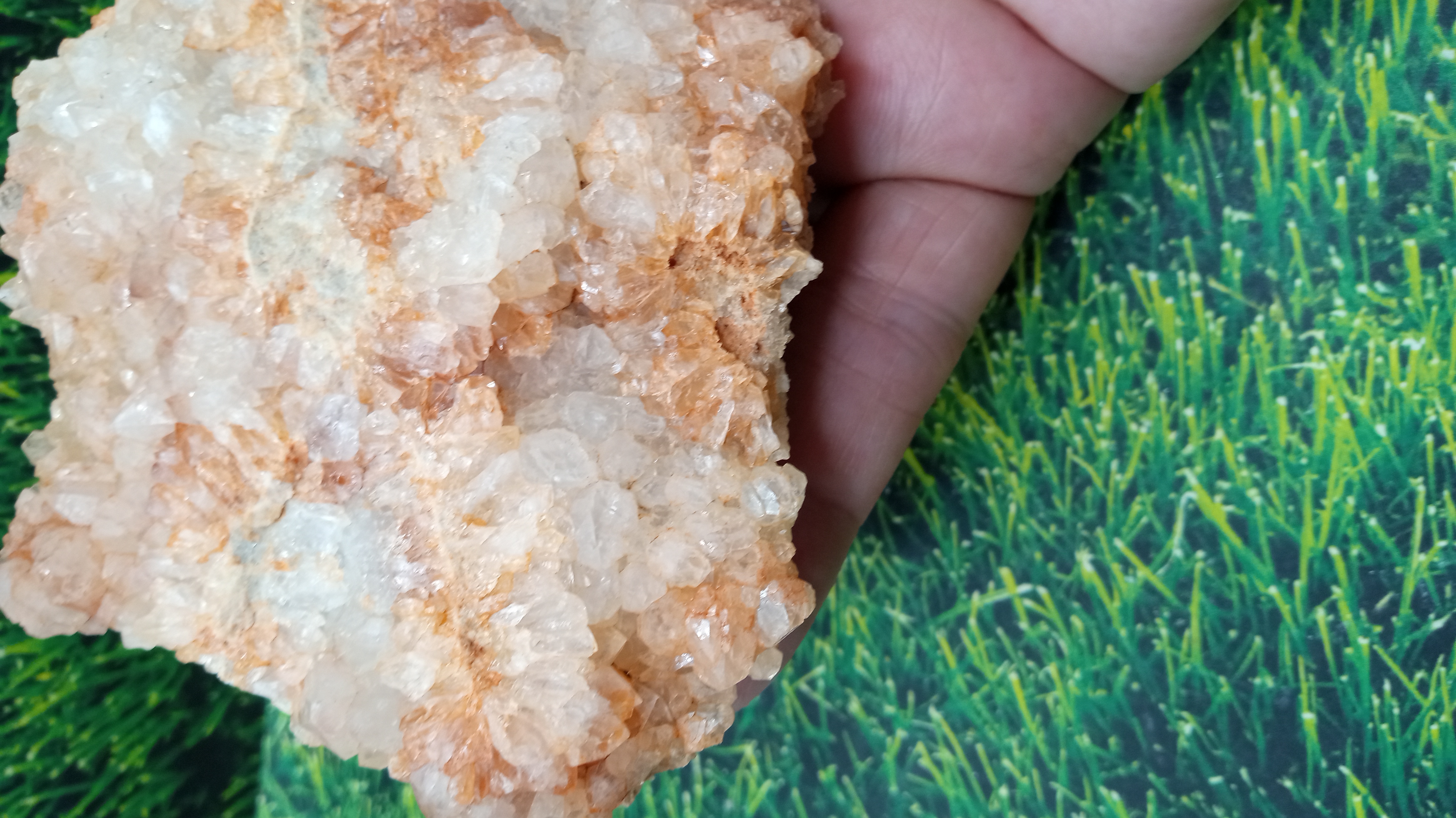 Beautiful Calcite / Quartz Combo with Orange ~ New Mexico -