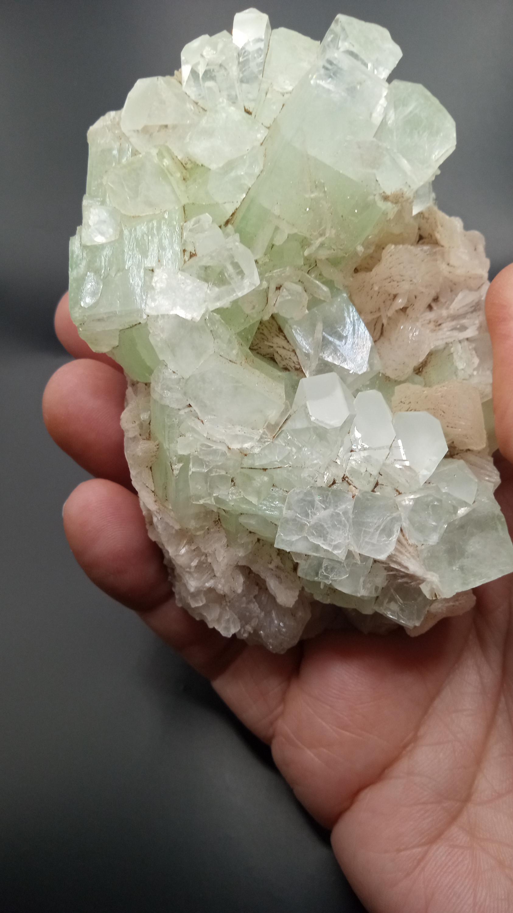 Fluorapophyllite Mineral Beautiful Specimen