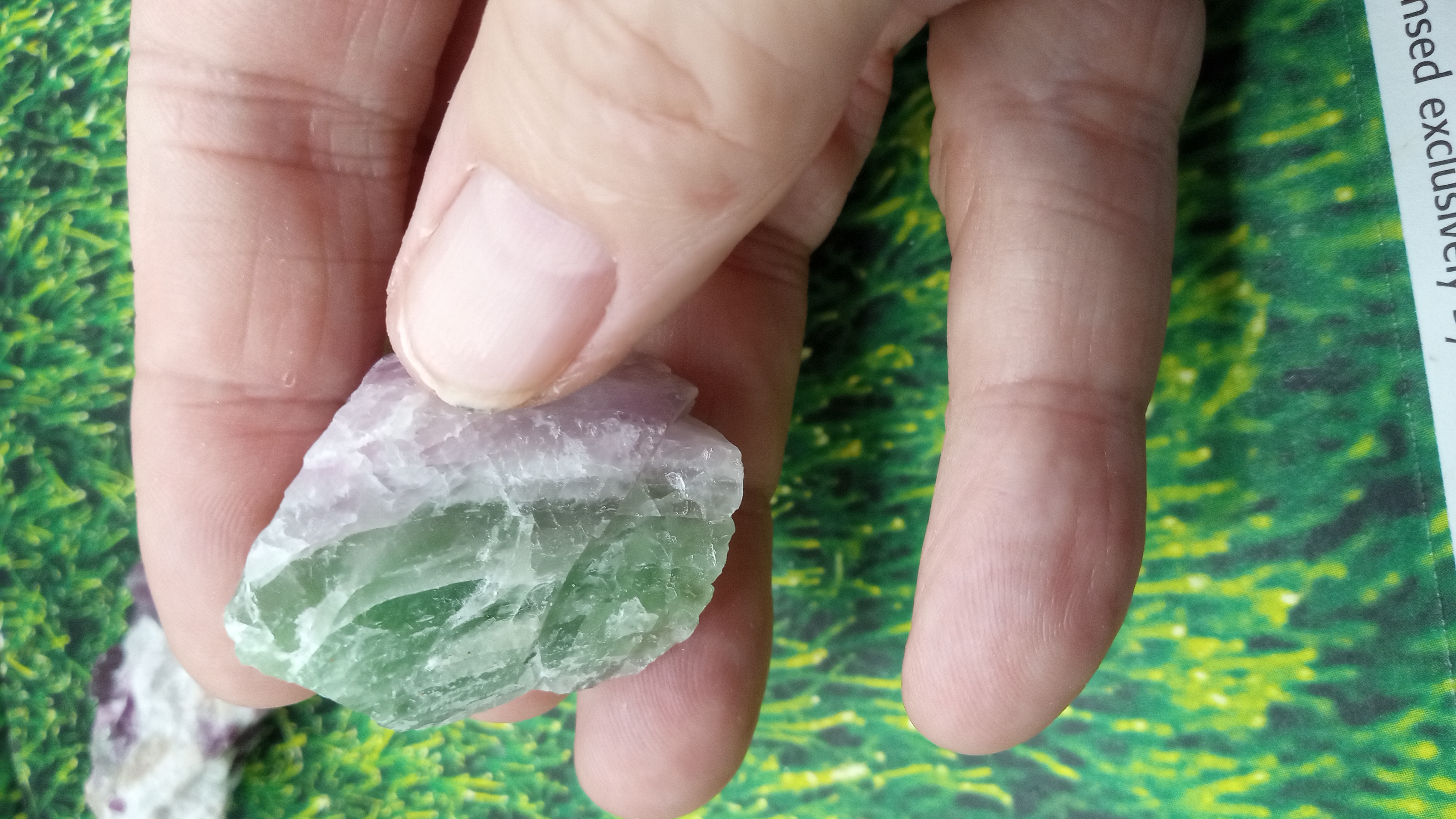 Beautiful Fluorite Specimens ( 3 ) Included ~ Wild West Tombstone