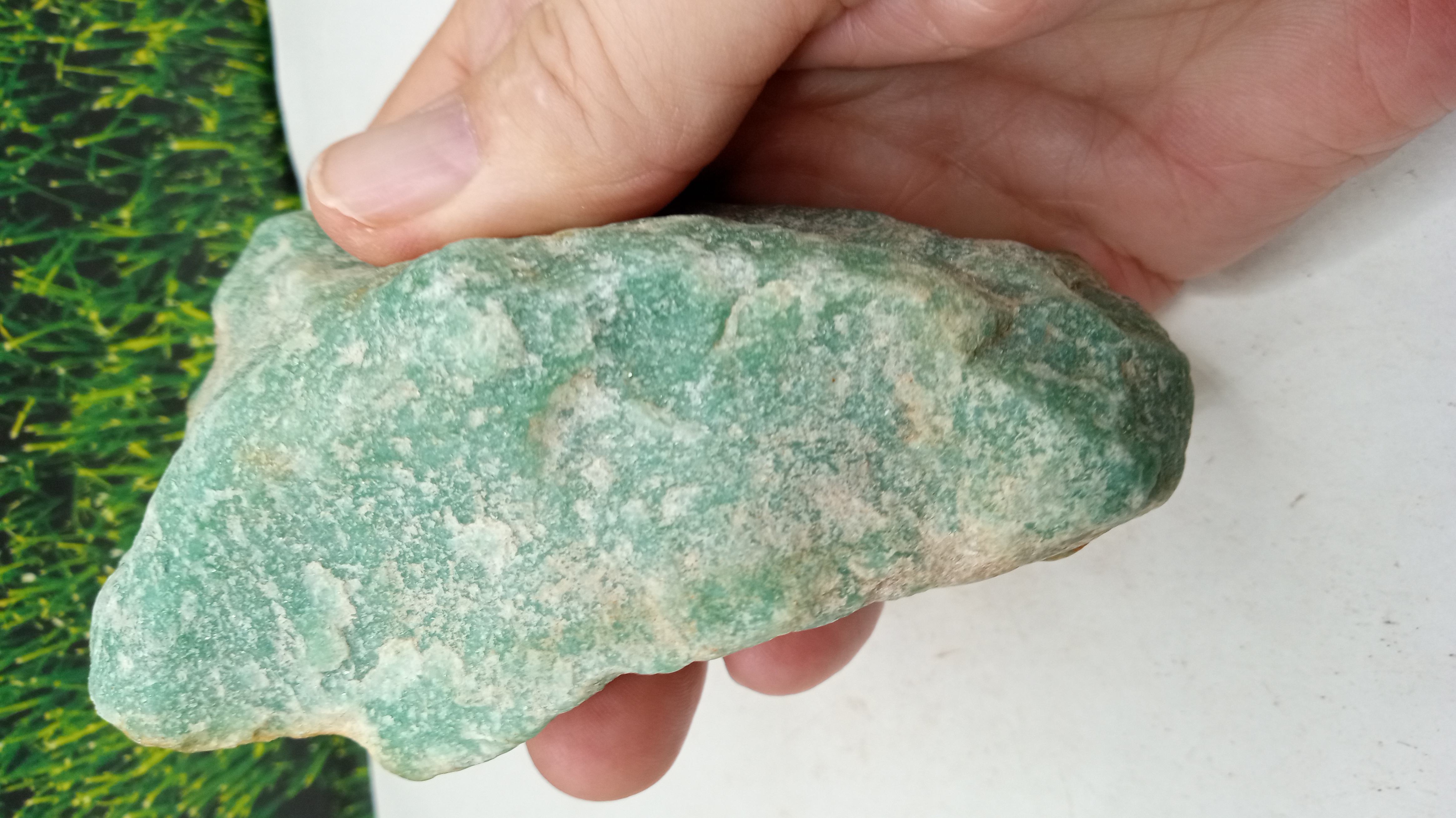Aventurine Mineral Specimen - INDIA -