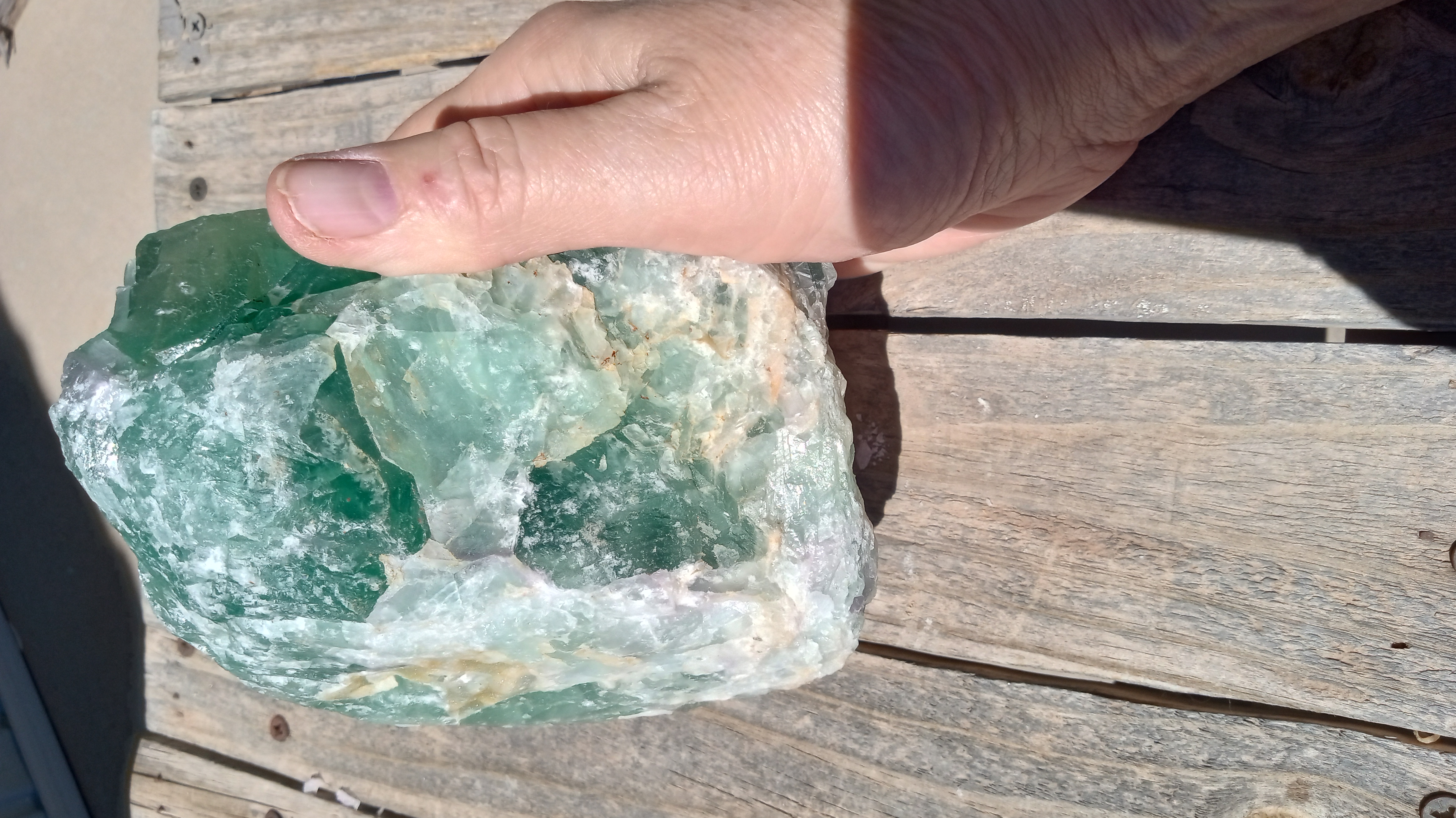 Stunning Large Green Fluorite Find - Lone Star Mine AZ