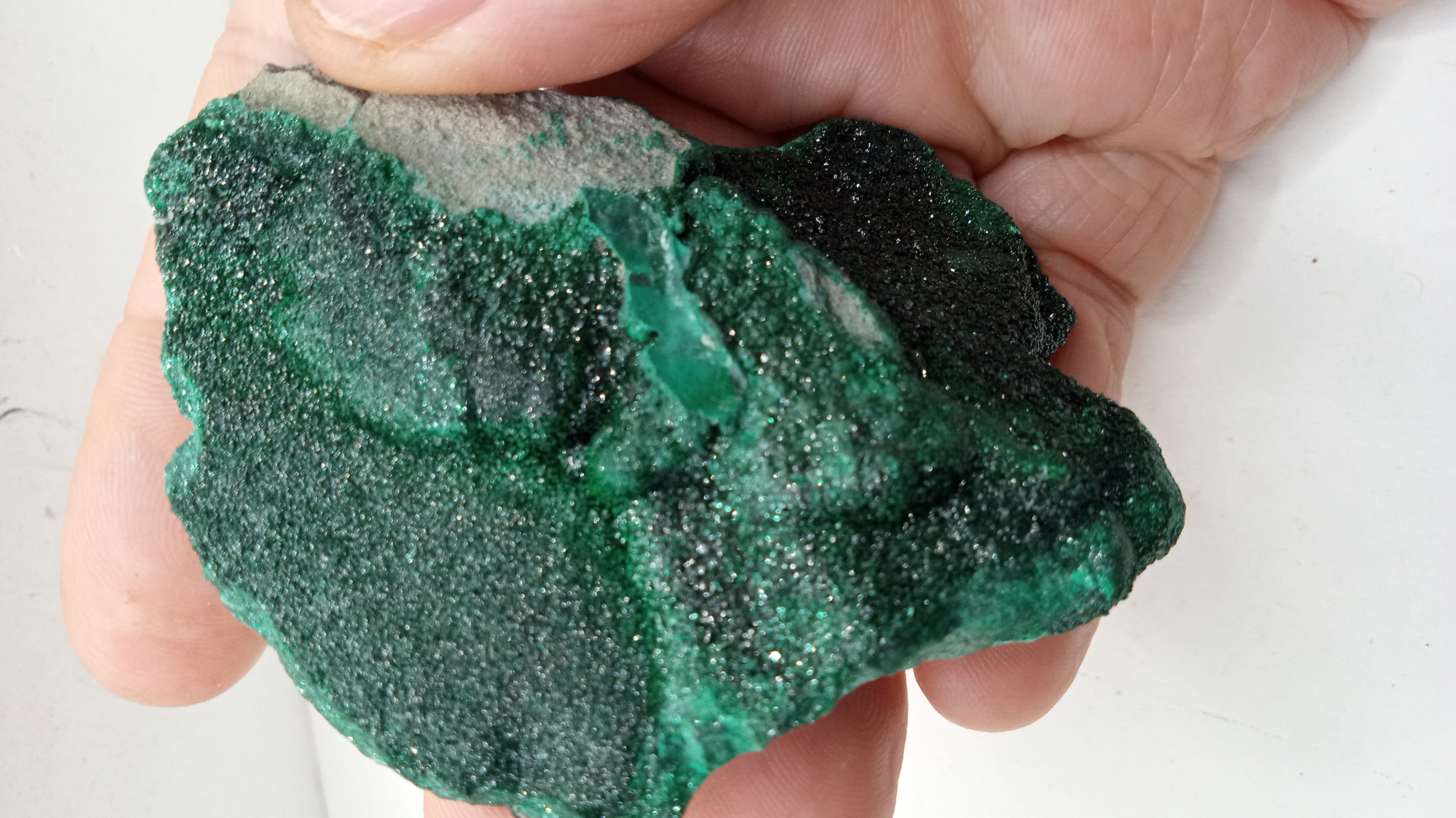 Malachite Super Sparkly from the Democratic Republic of Congo (DRC)