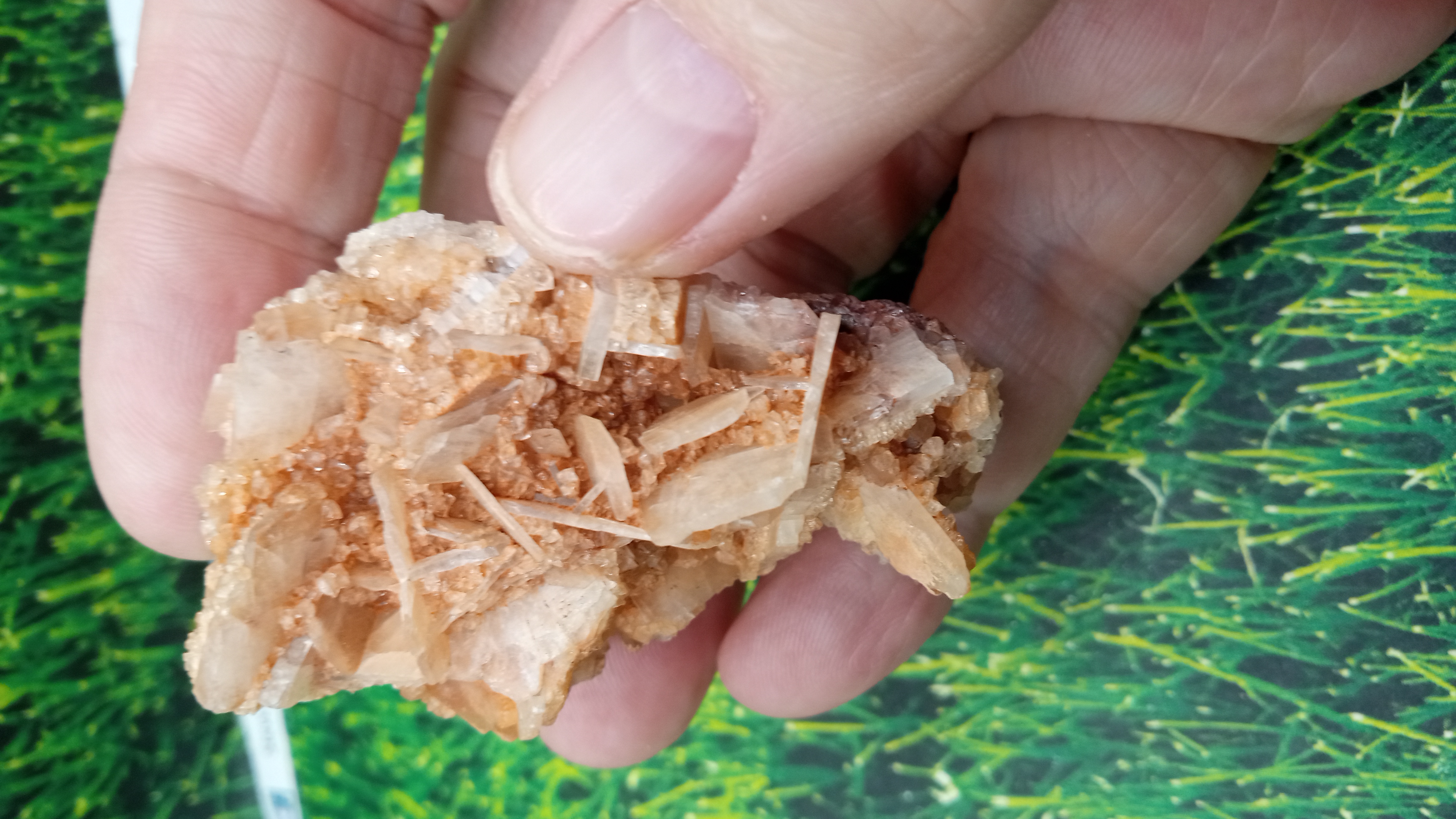 Nice Orange Barite w/ Blades - Mineral Specimen ~ Dona Ana County New Mexico
