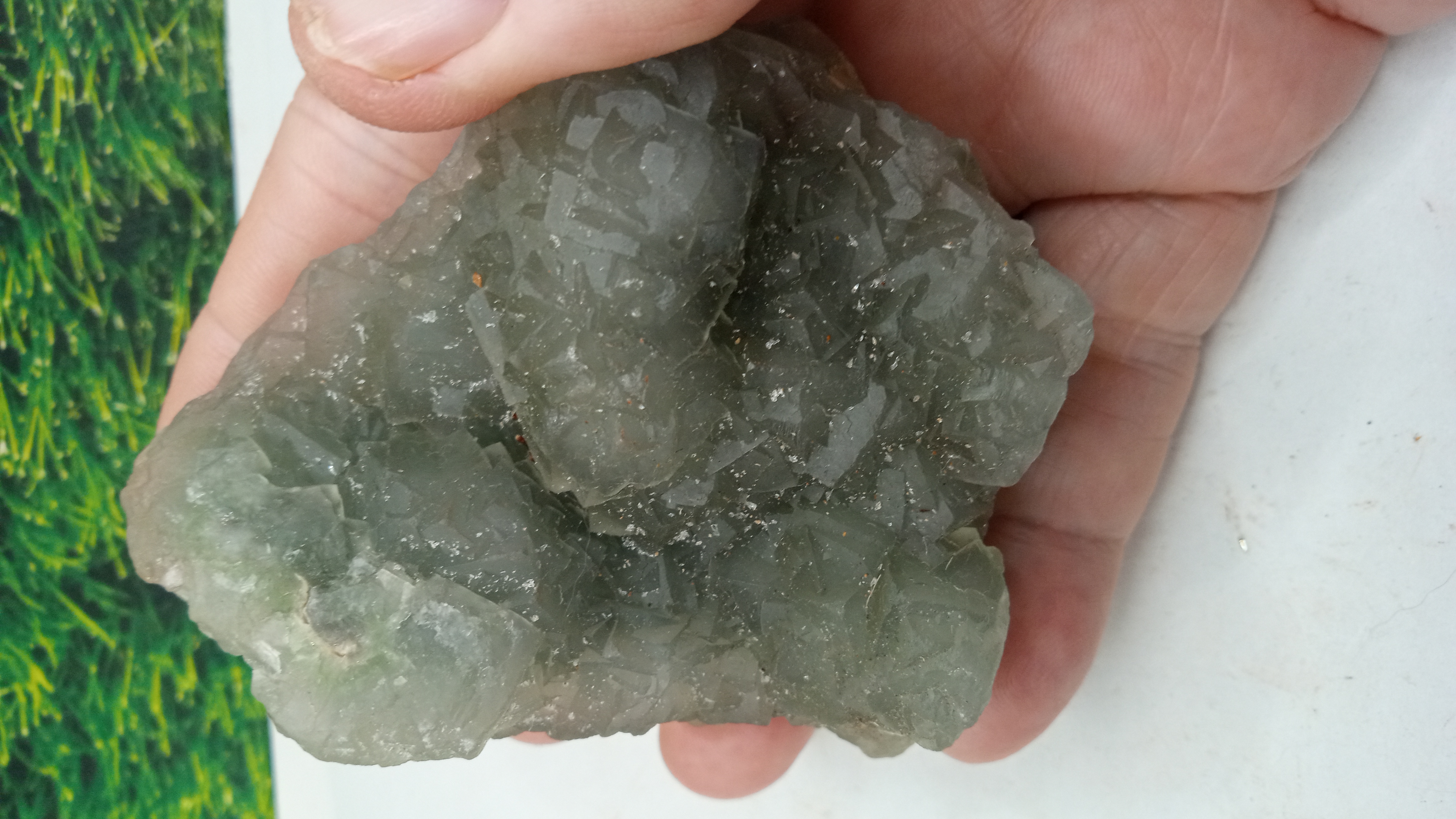 Super Dark Green Fluorite ~ GILA FLUORSPAR DISTRICT AZ