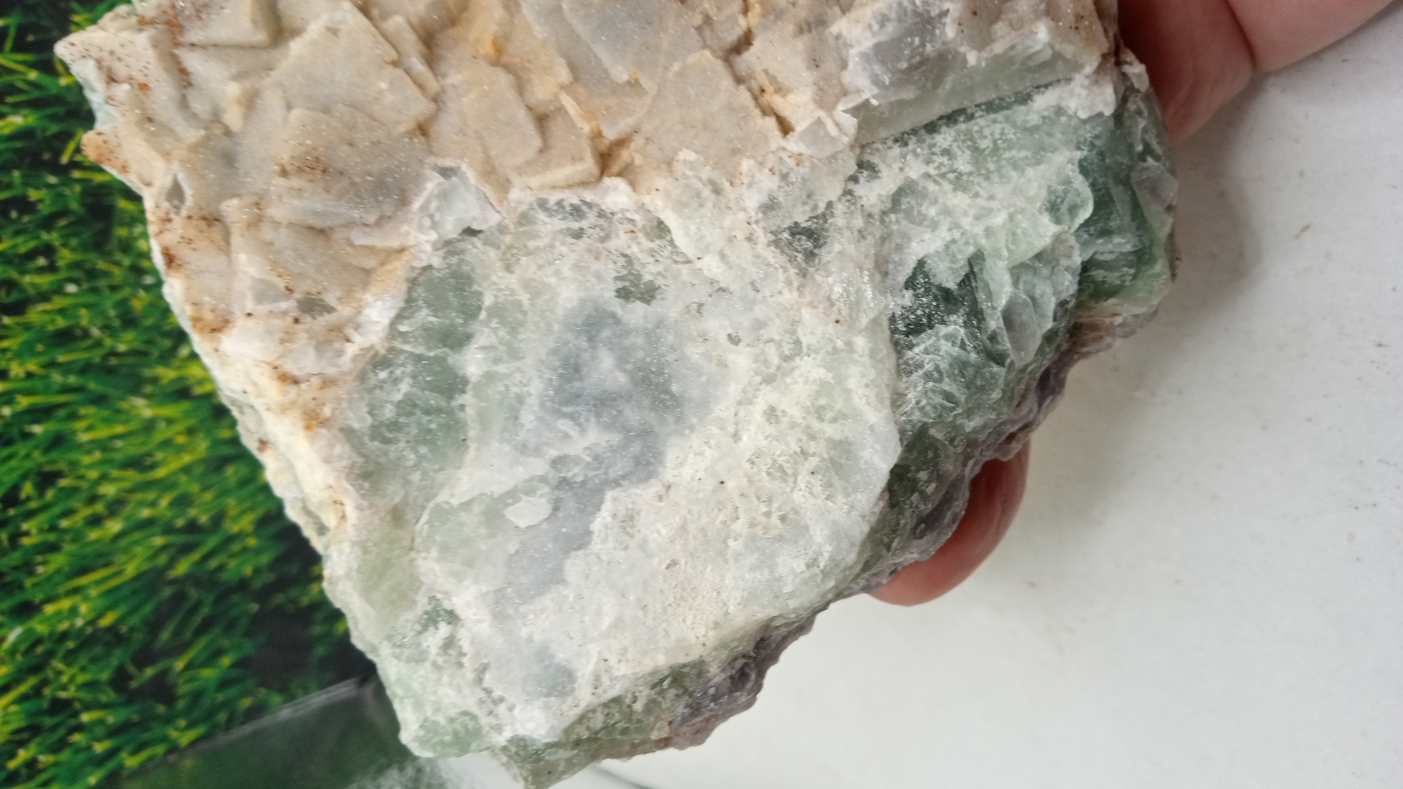 Barite and Fluorite Mineral Specimen - Large ~ Blanchard Mine New Mexico