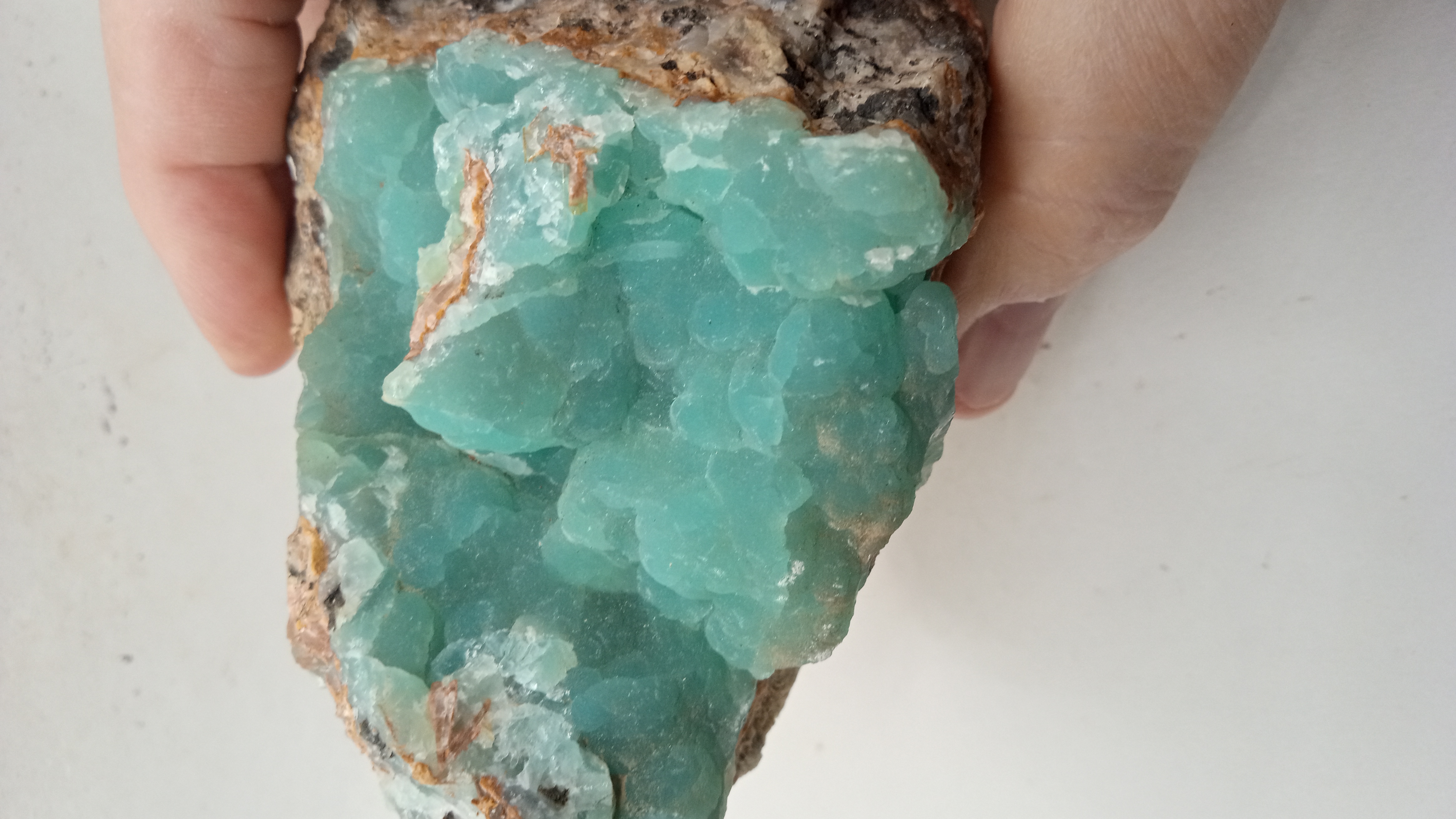 Large Smithsonite Mineral Specimen - Kellys Mine NM