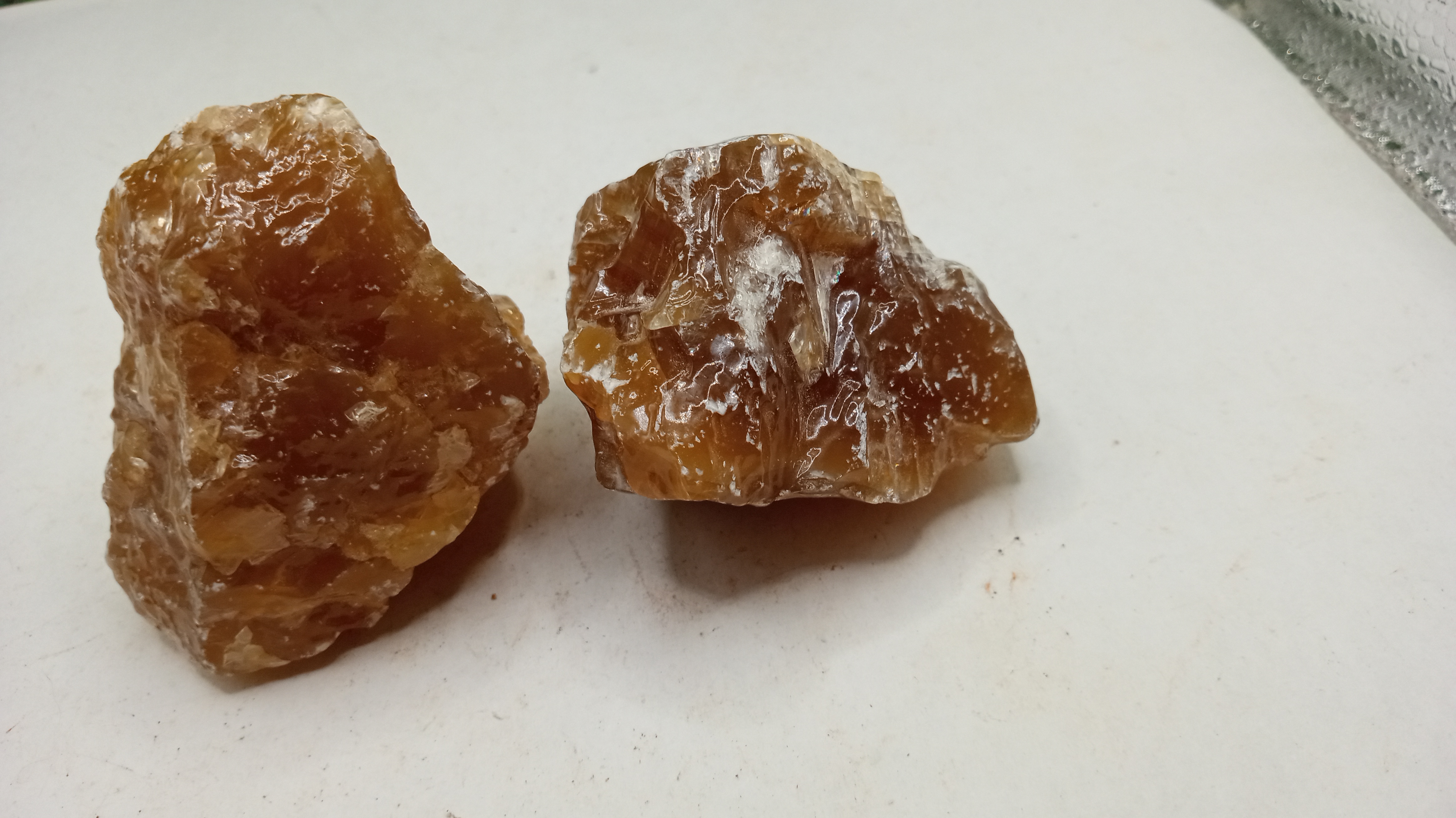 Brown Calcite Mineral Specimens from Brazil ( 2 ) Included ~