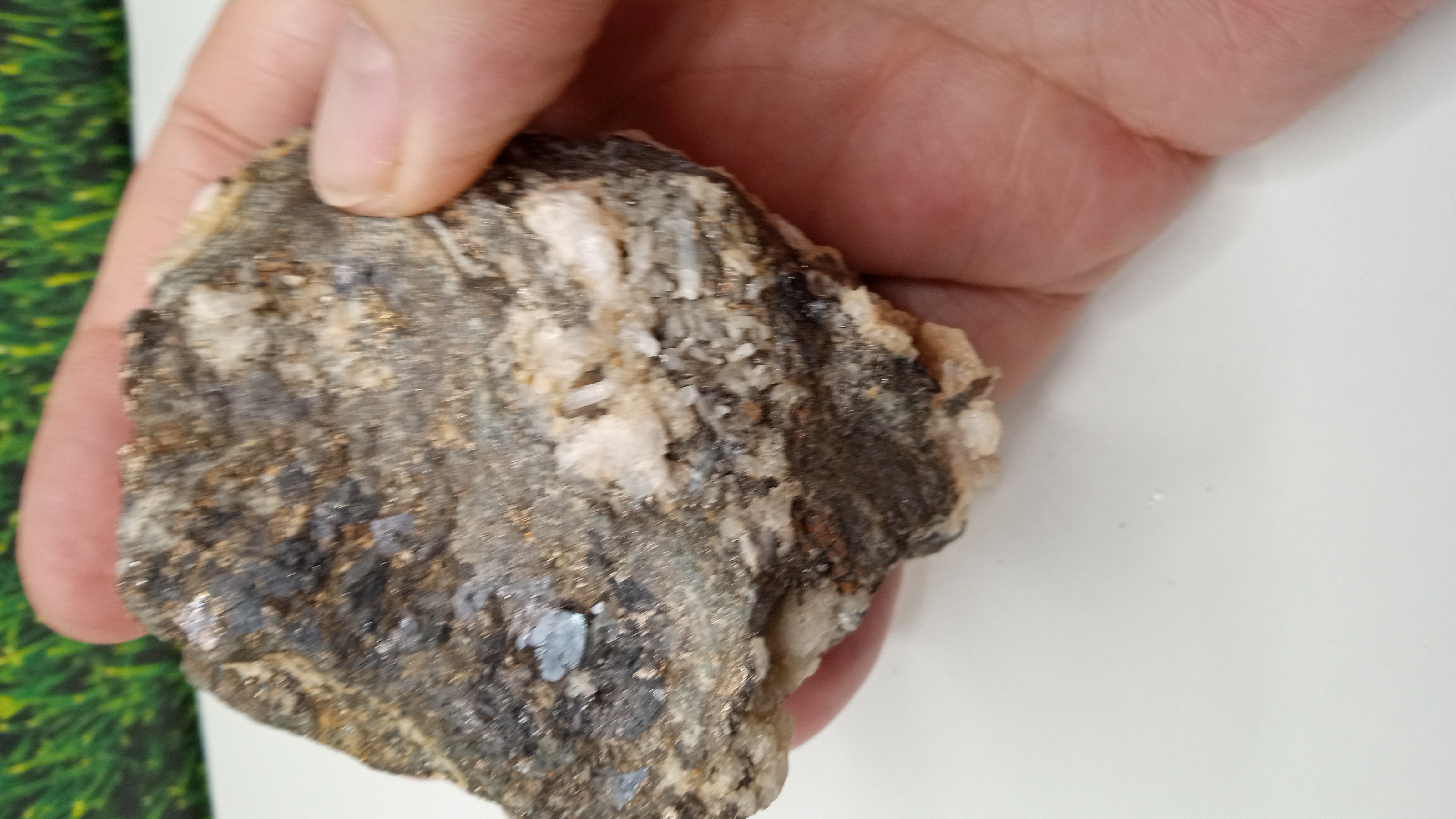 Galena Pyrite Quartz Mineral Specimen  Arizona 