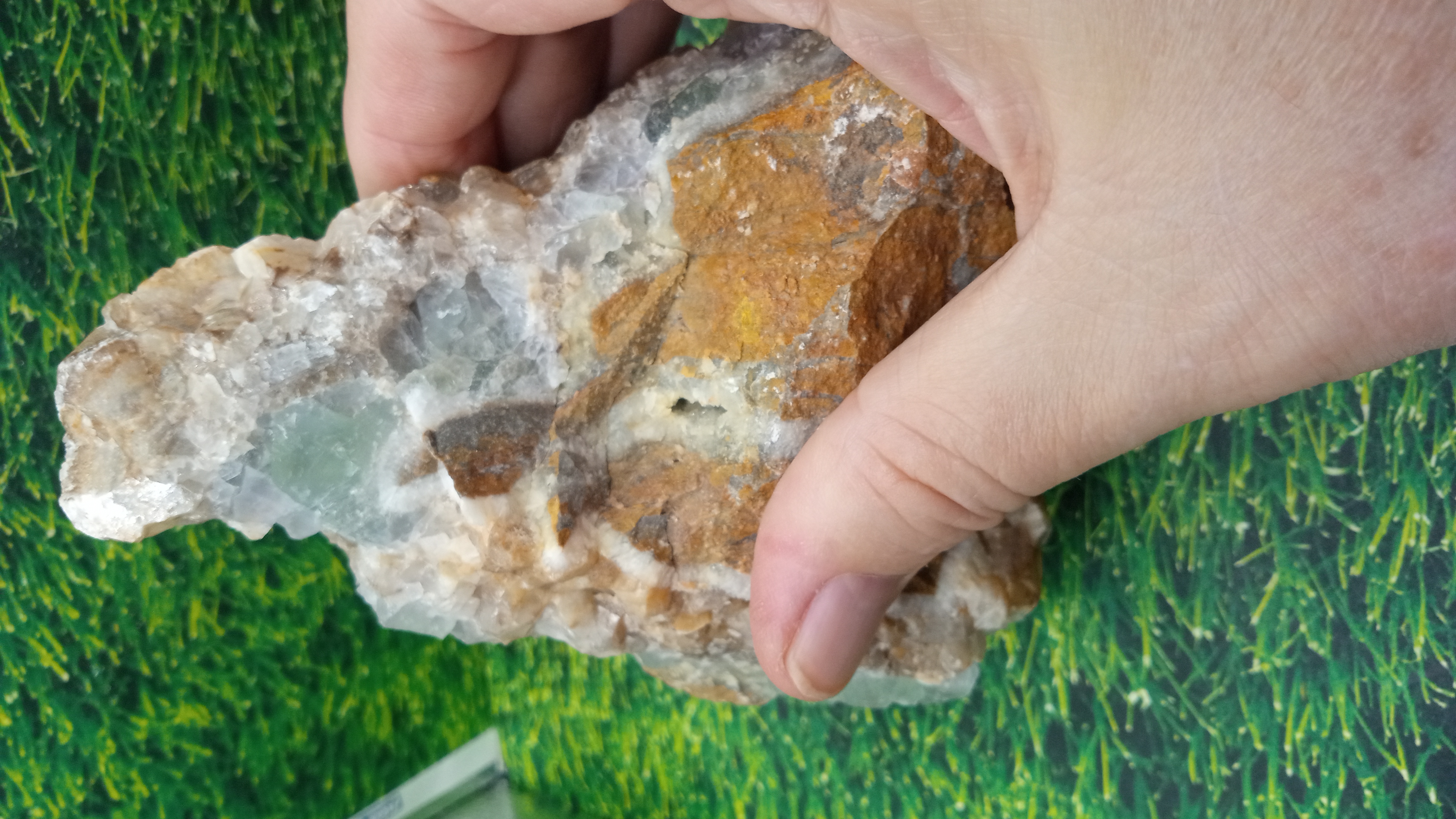 Calcite Mineral Specimen w/ Cubes ~ New Mexico ~  2 LBS 2 OZ ~