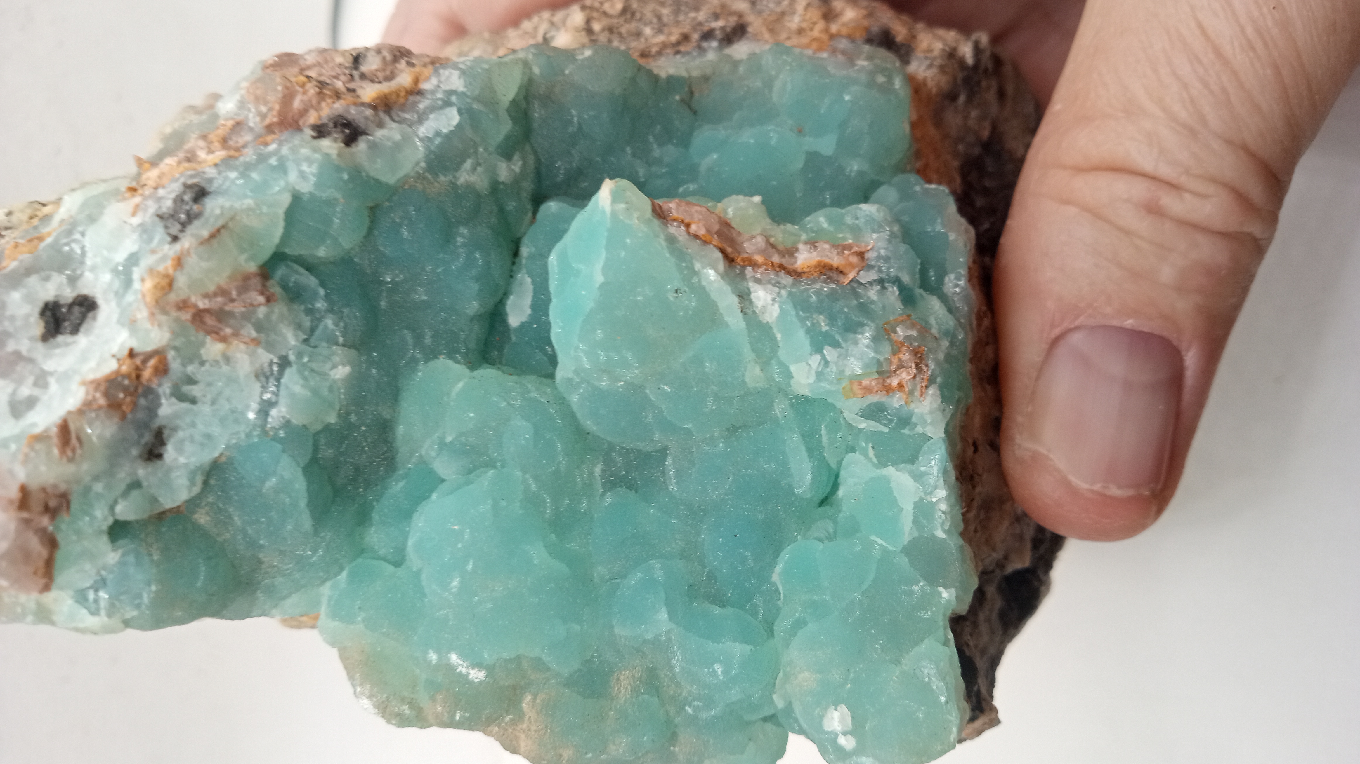 Large Smithsonite Mineral Specimen - Kellys Mine NM