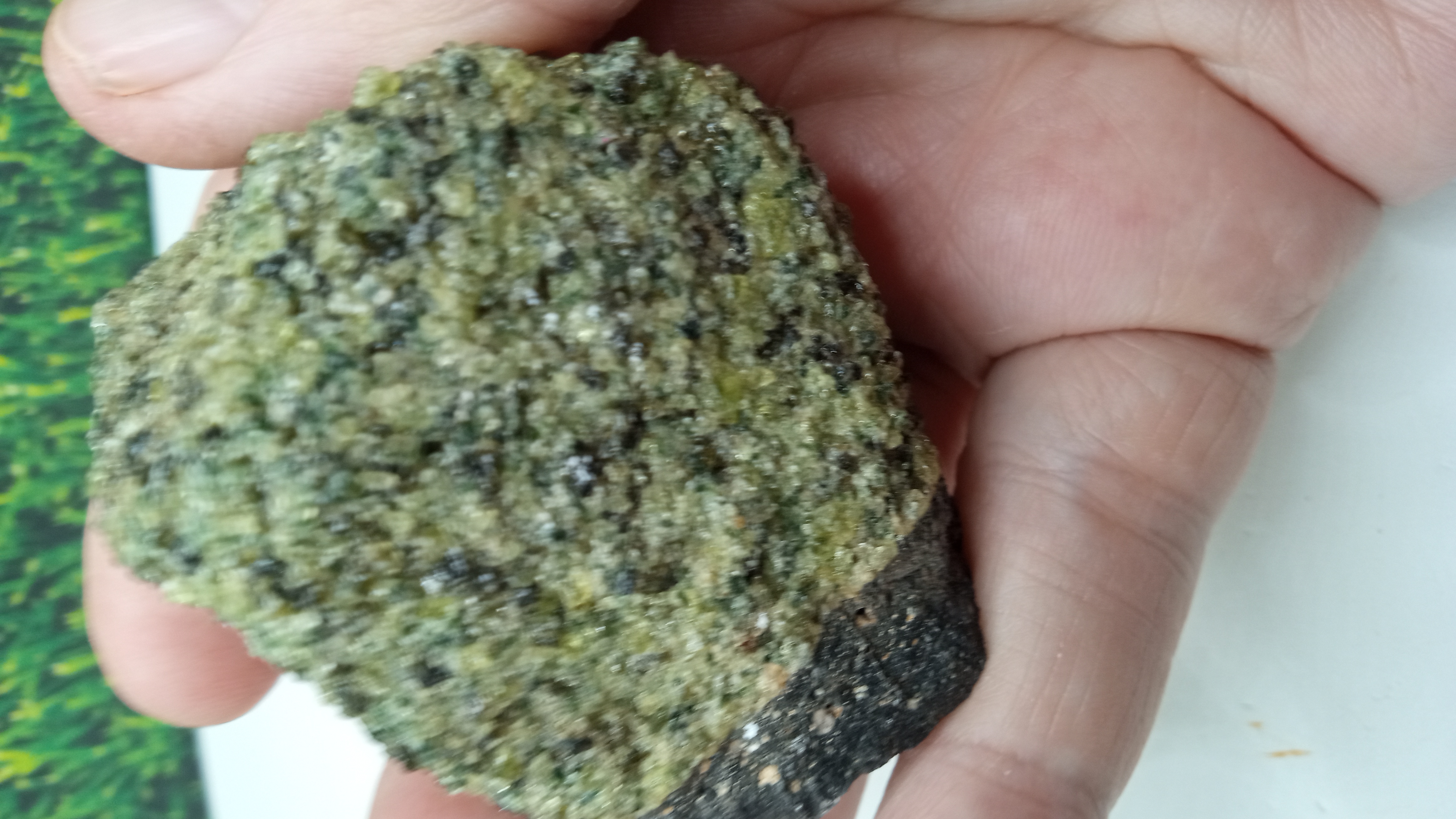 PERIDOTITE MINERAL SPECIMEN - NEW MEXICO