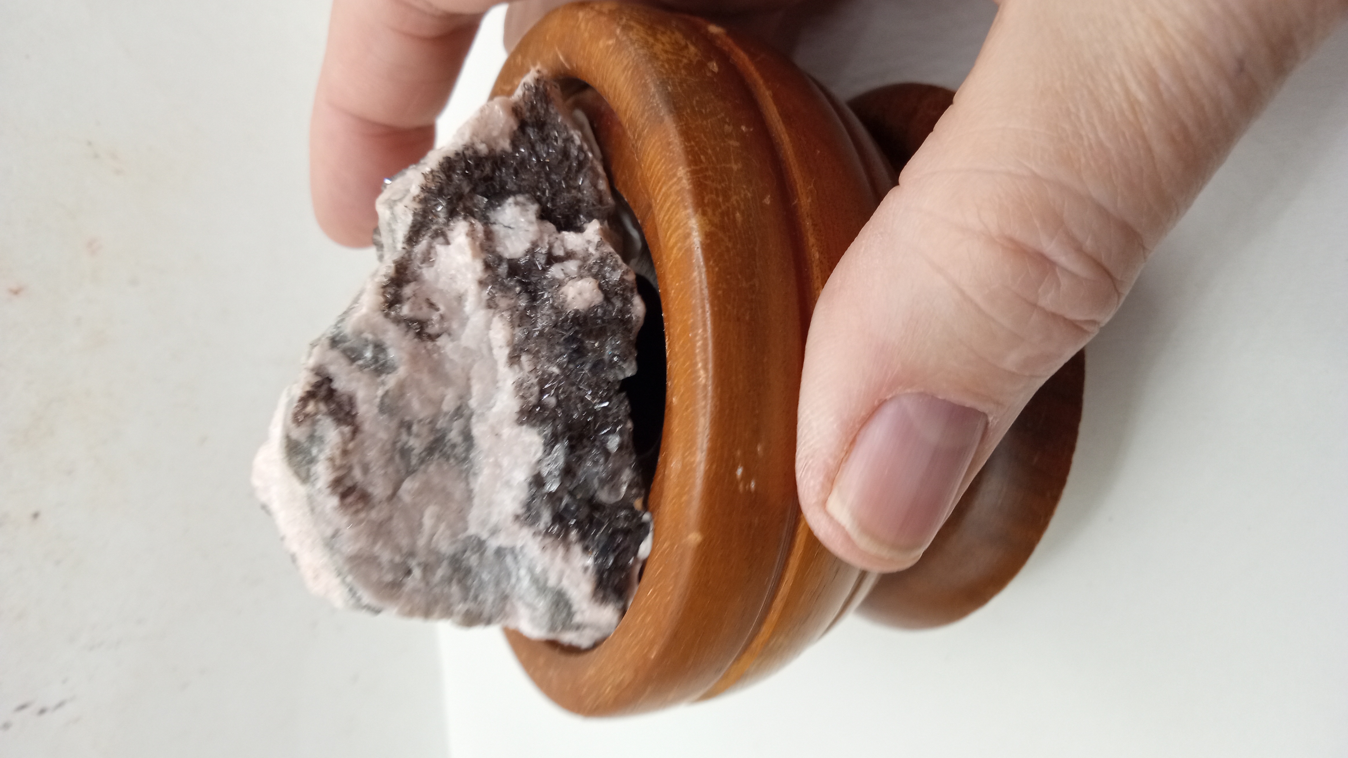 Pyrite with Calcite Stunning on Stand - New Mexico -