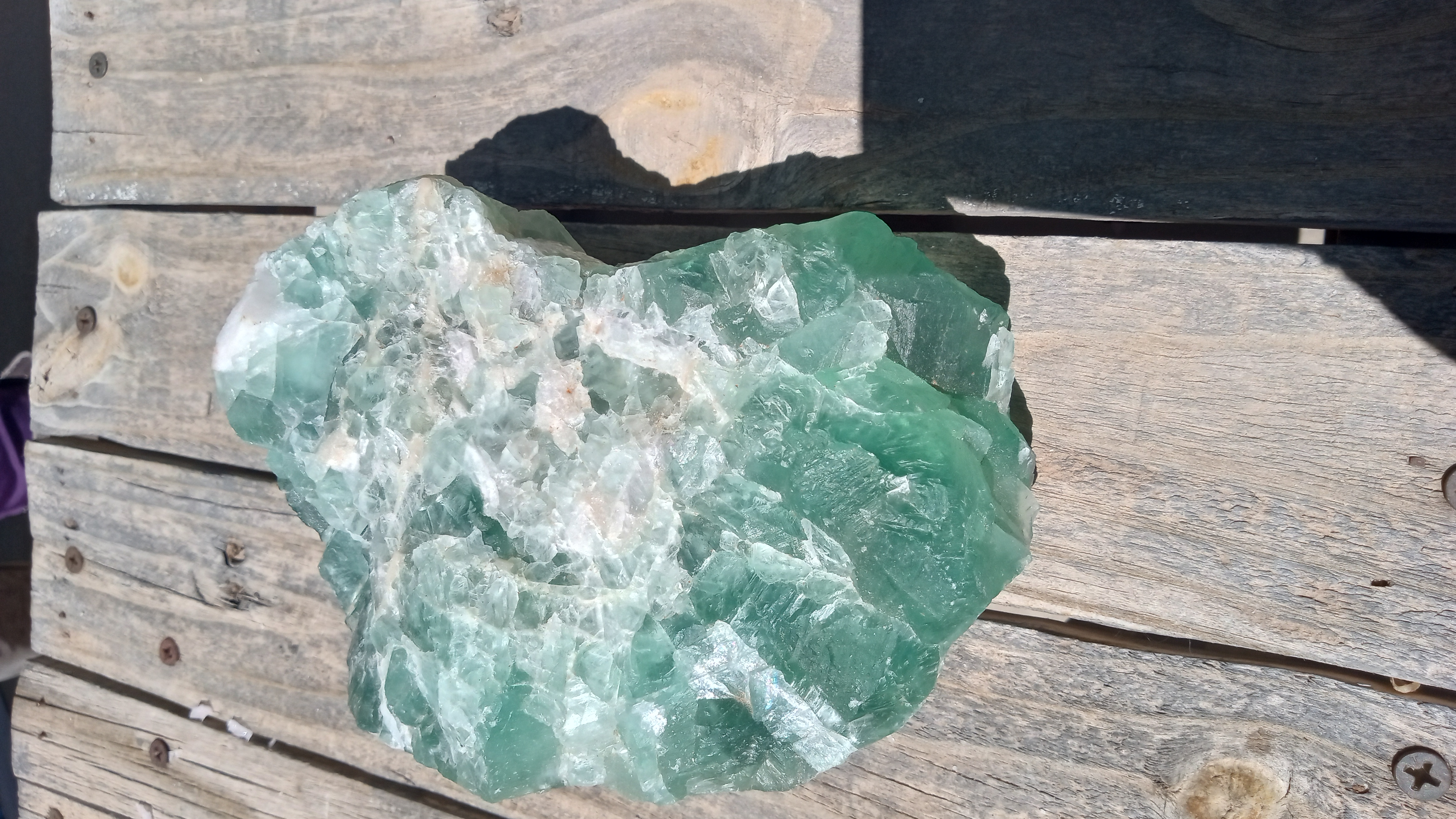 Stunning Large Green Fluorite Find - Lone Star Mine AZ
