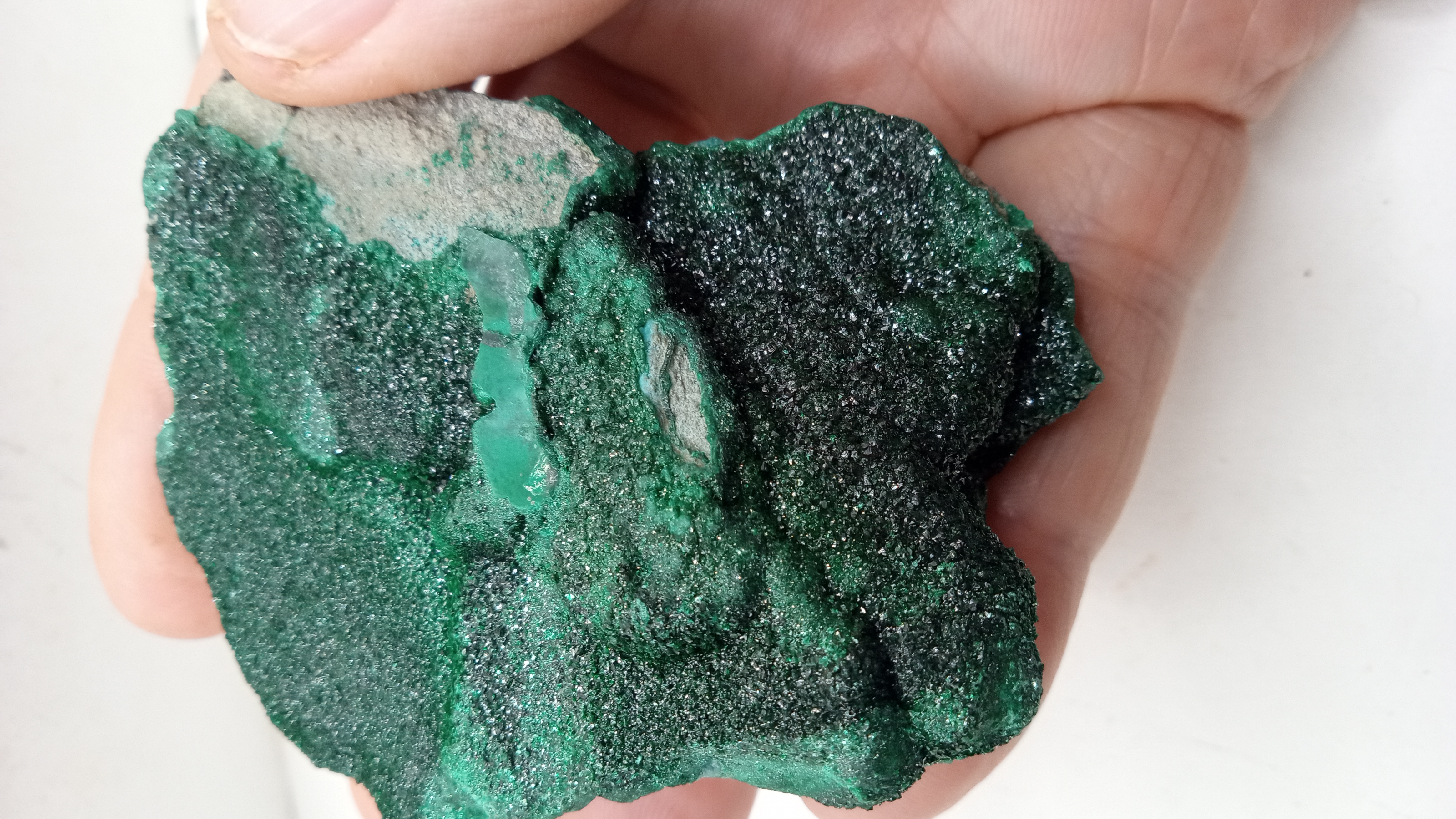 Malachite Super Sparkly from the Democratic Republic of Congo (DRC)